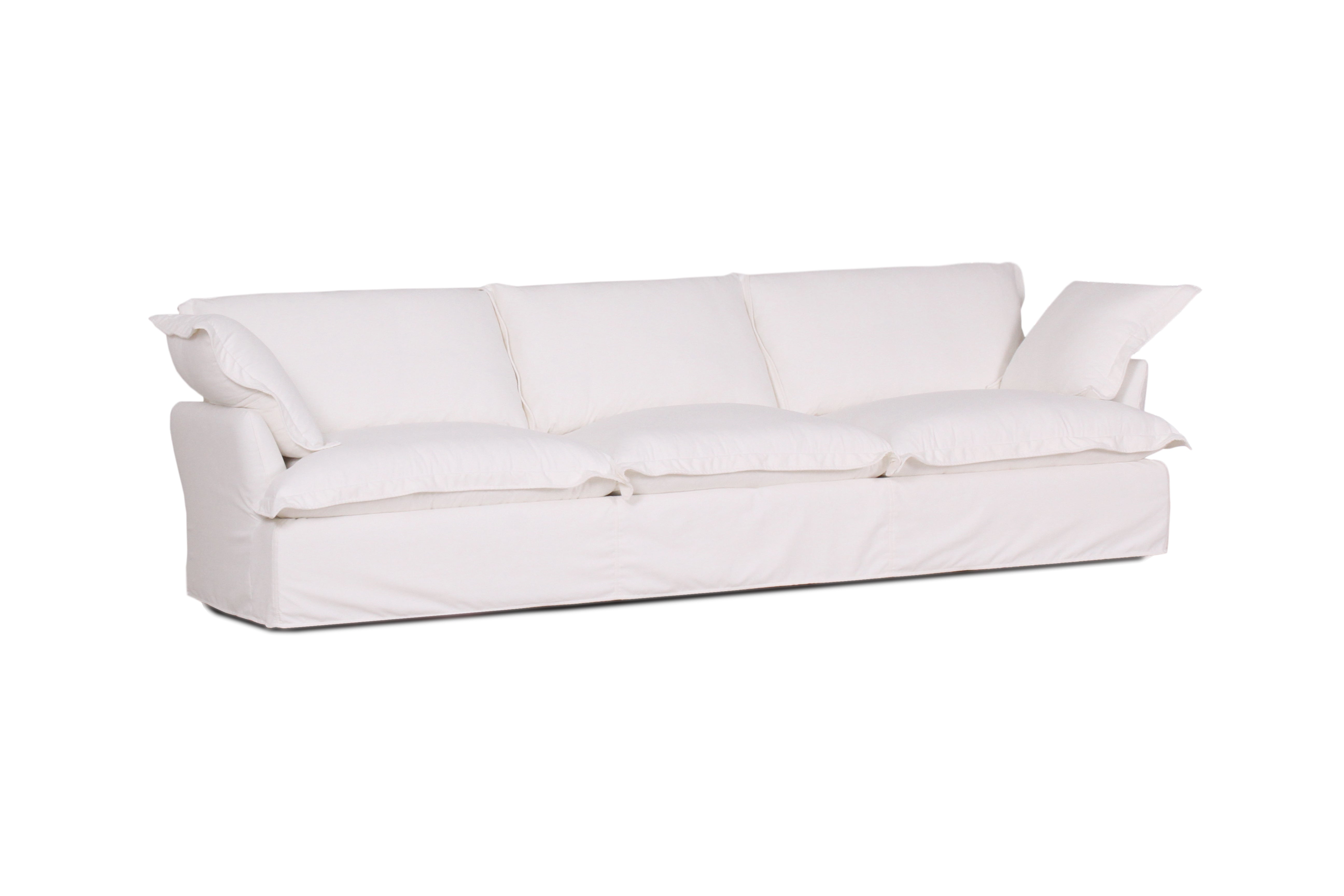 June | Oversized Cloud Slip Covered 3.5 Seater