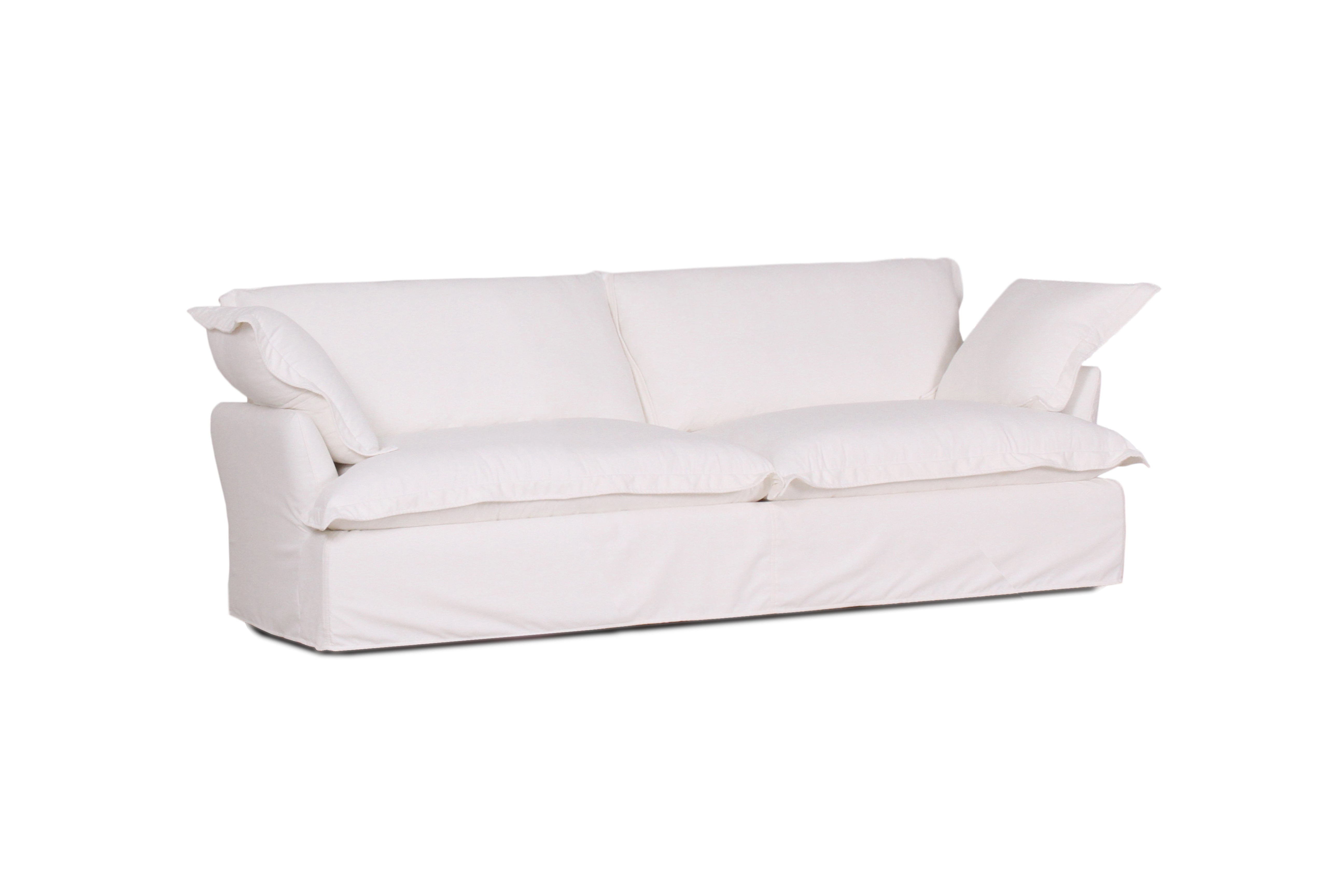 June | Oversized Cloud Slip Covered 2.5 Seater