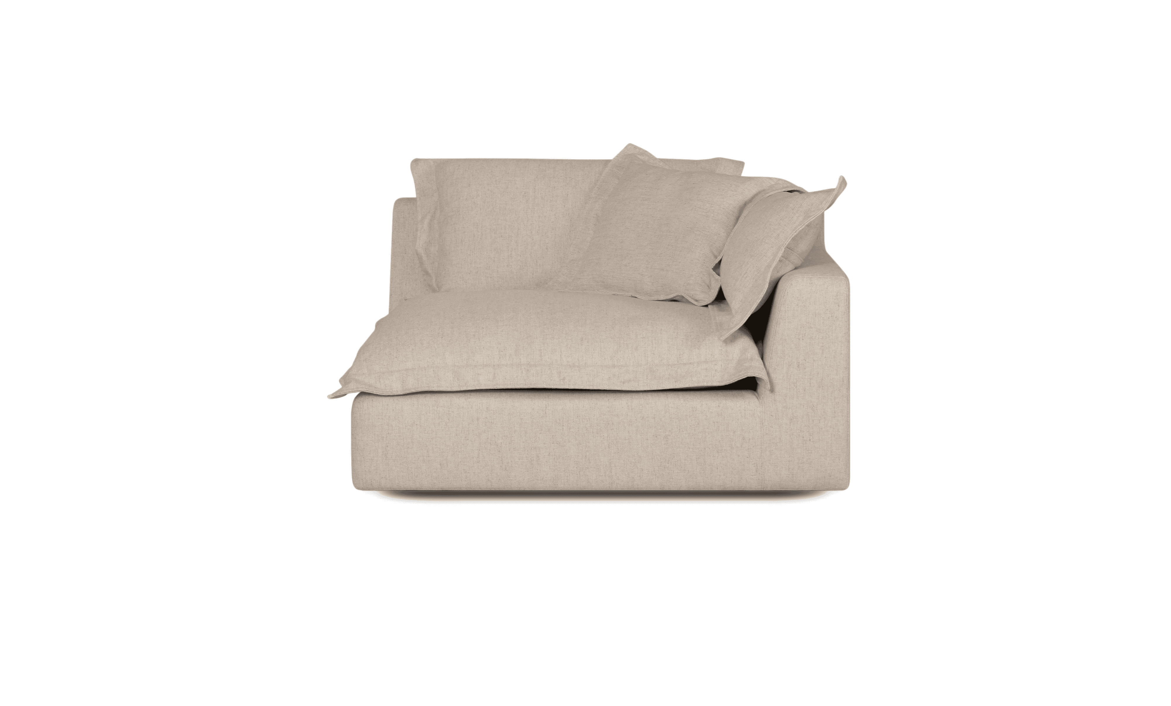 Cloud Cosy | Feather Cloud Modular Couch End Chair (Right)