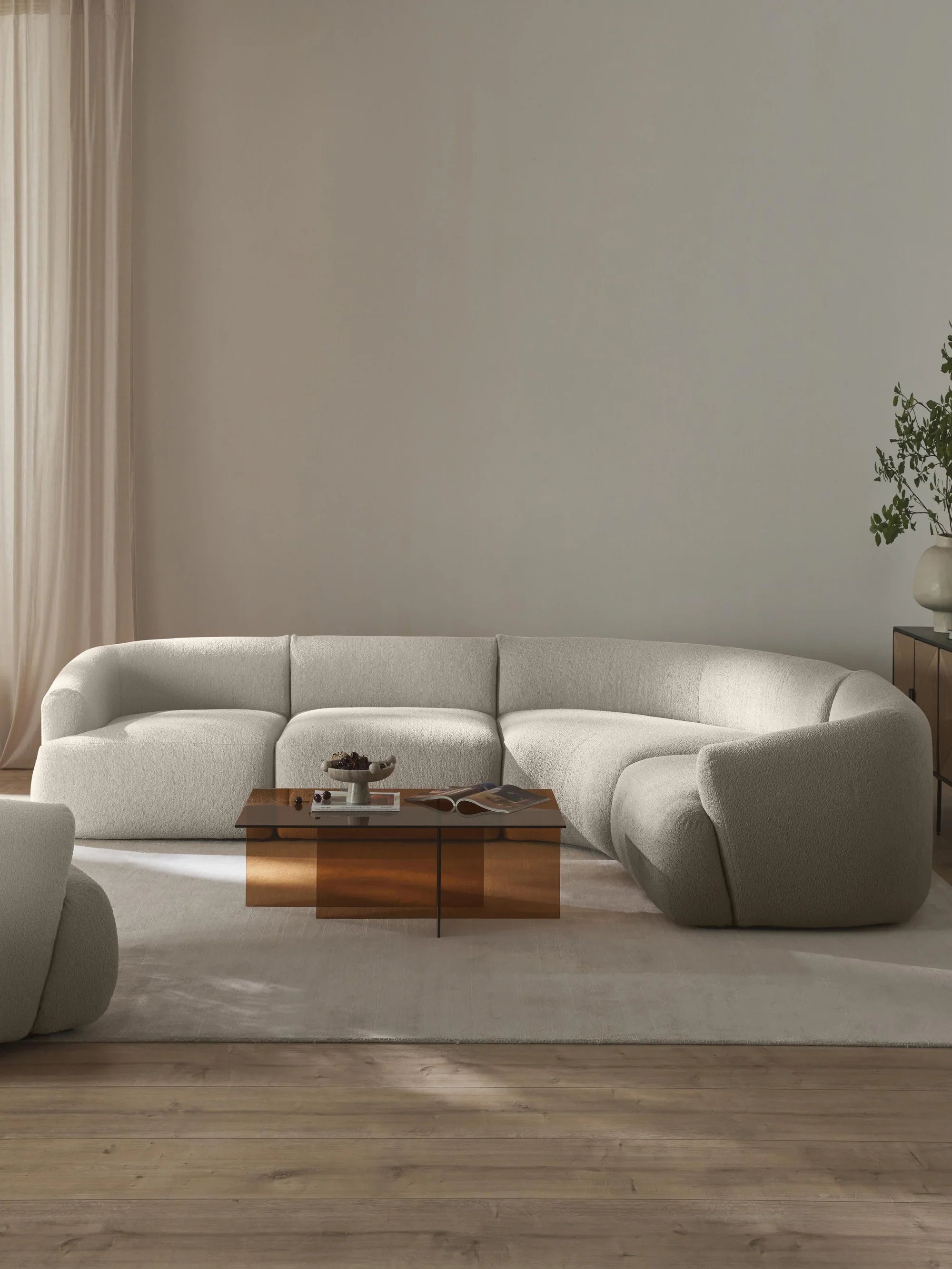 Mason | Curved Corner Couch with Chaise
