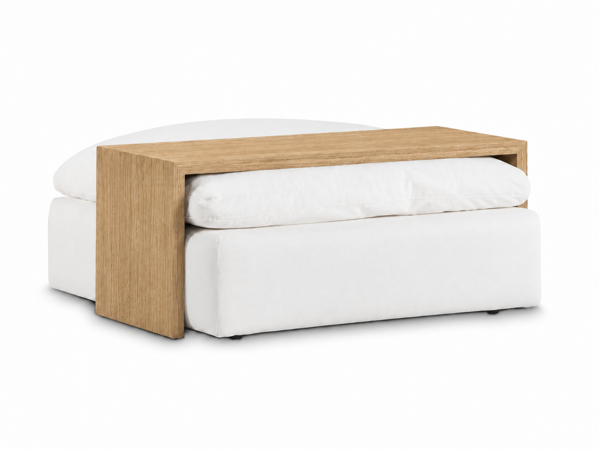 Cloud Range | Ottoman Table Top in American Oak