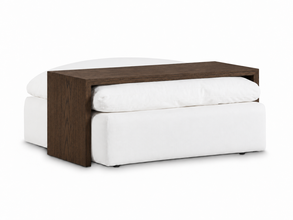 Cloud Range | Ottoman Table Top in American Oak