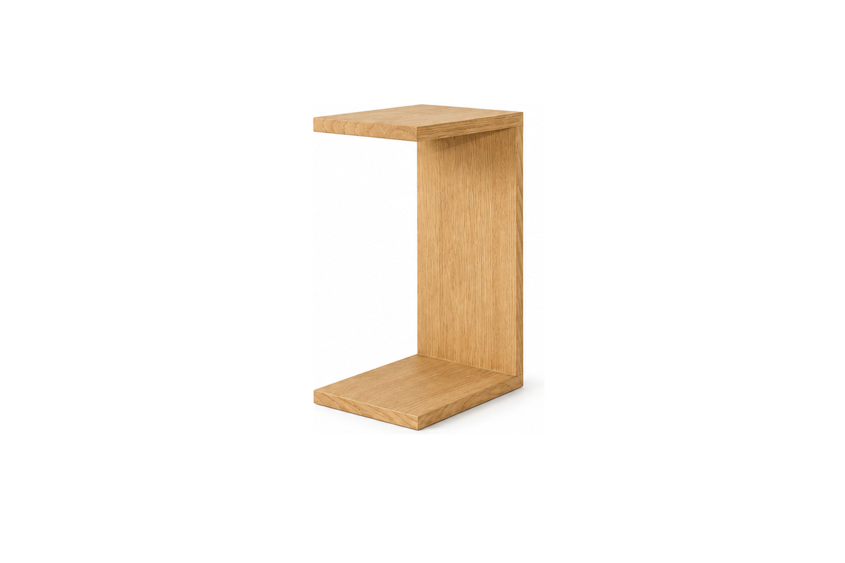 Cloud Range | Side Table Top in American Oak