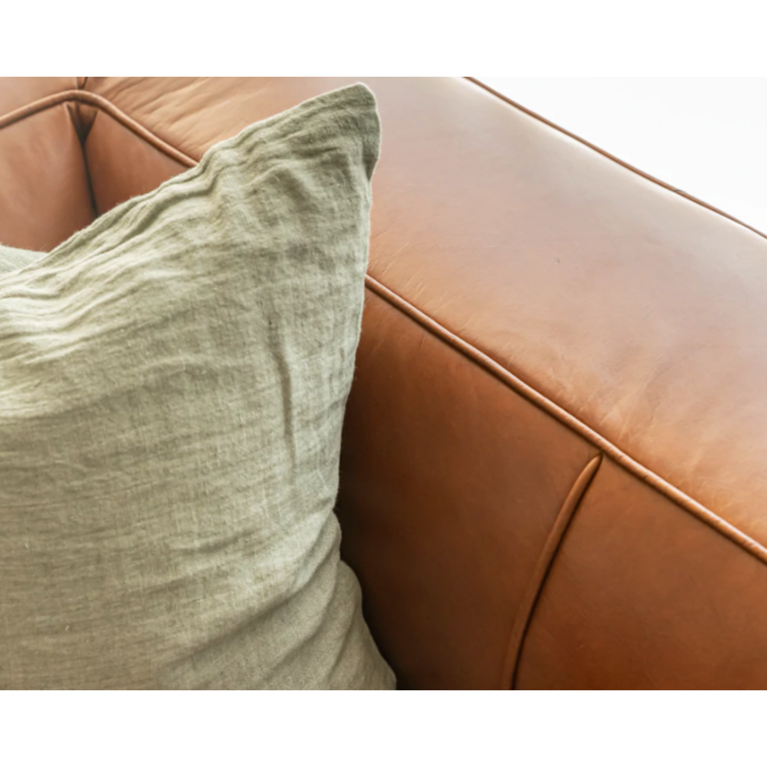 Baree | Leather Armchair - Banana Home