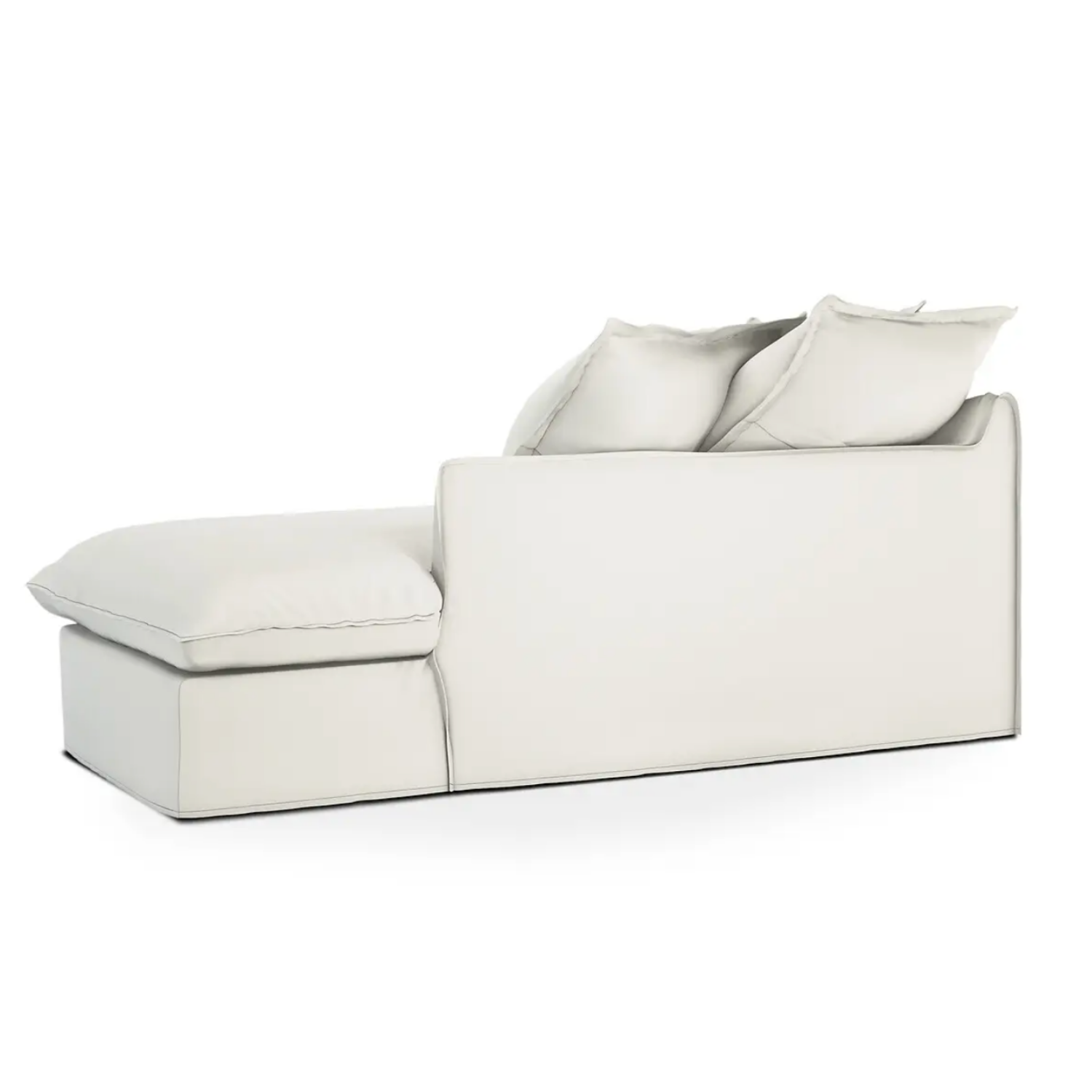 Coastal | Linen Style Chaise Only - Banana Home