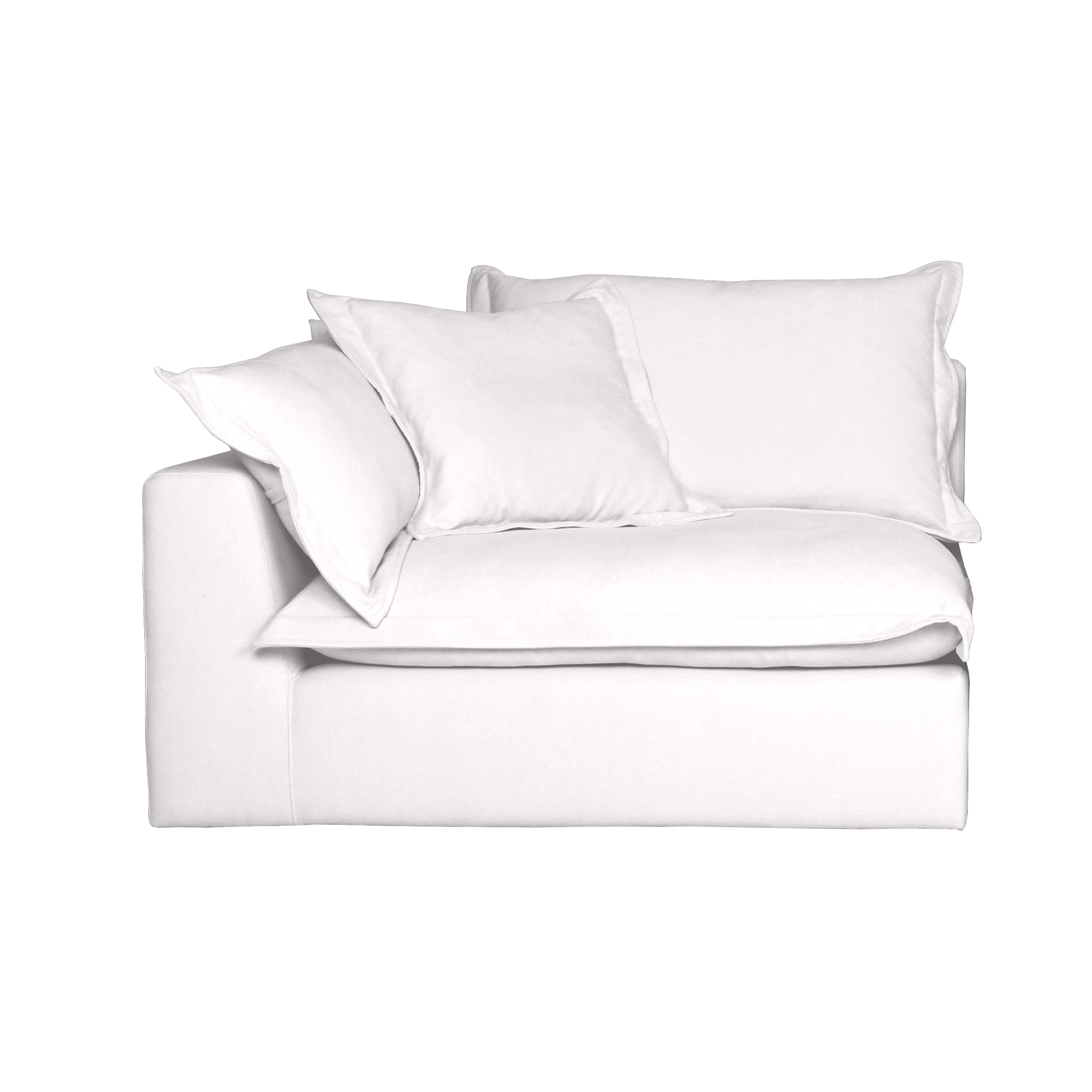 Cosy | Feather Cloud Modular Couch End Chair (Left)