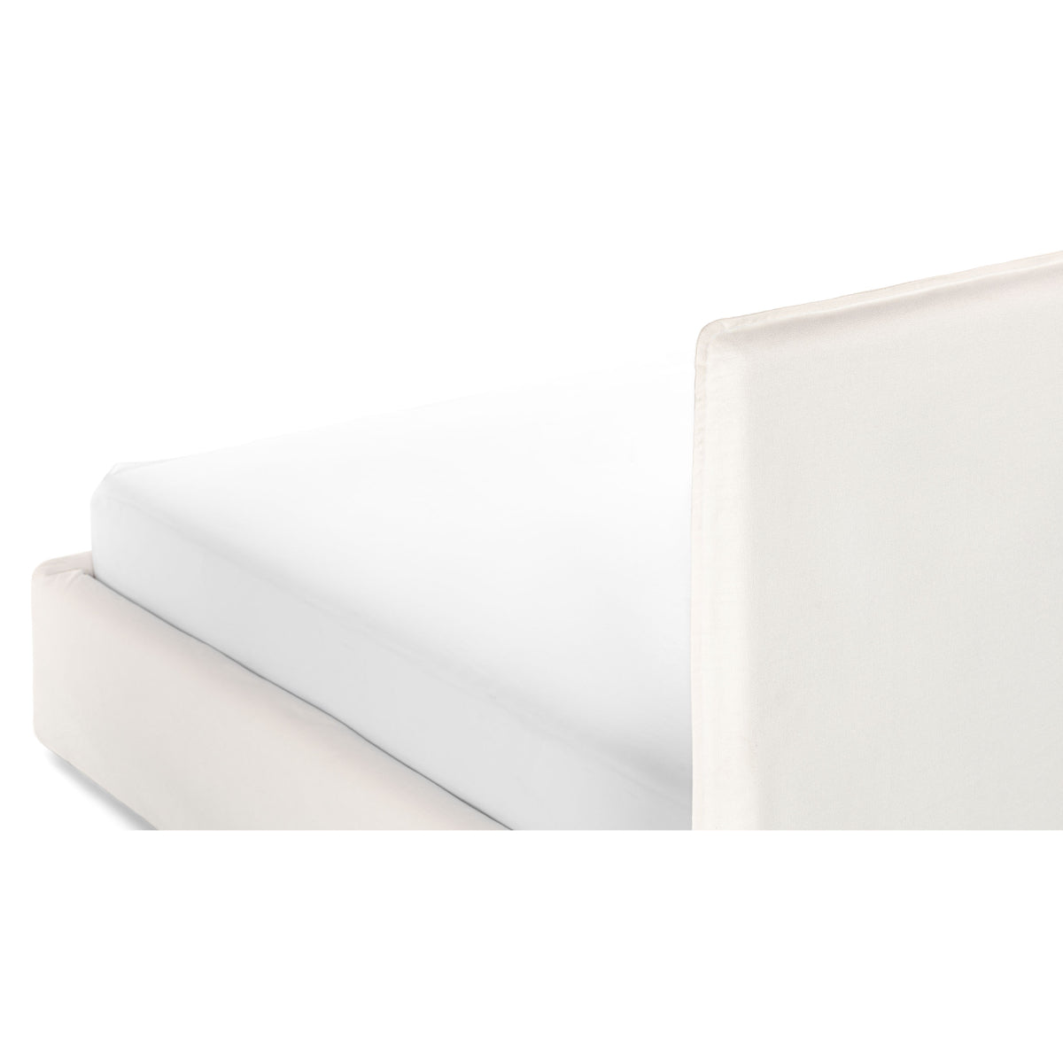 Tamarama | King Linen Bed Frame and Headboard
