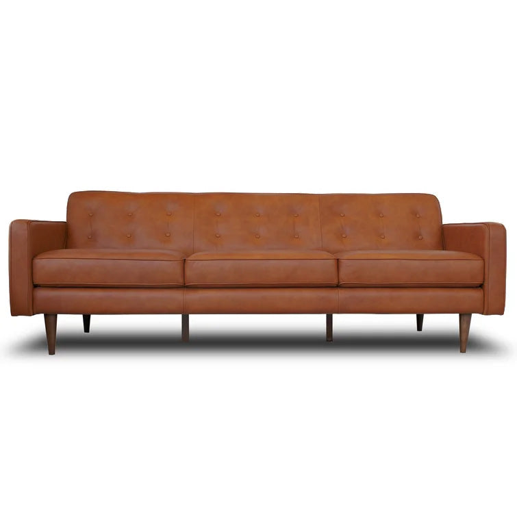 Lottie | 3 Seater Sofa Tan Leather