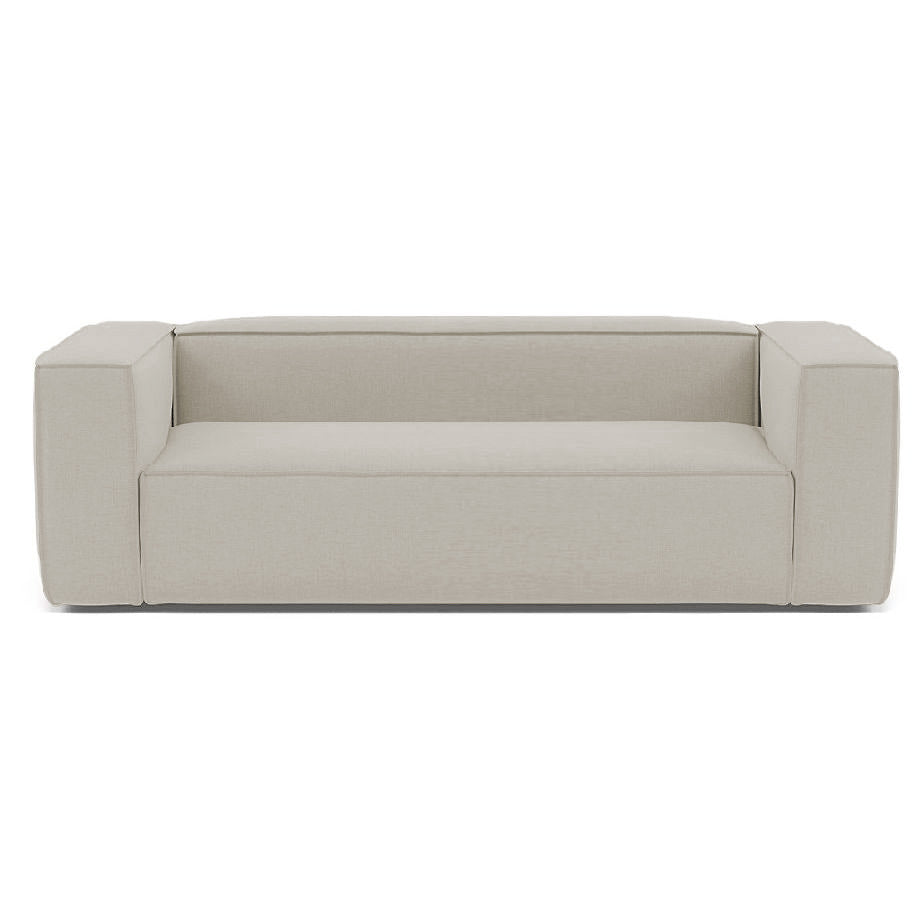 Baree | Fabric 3 Seater Boxy Sofa