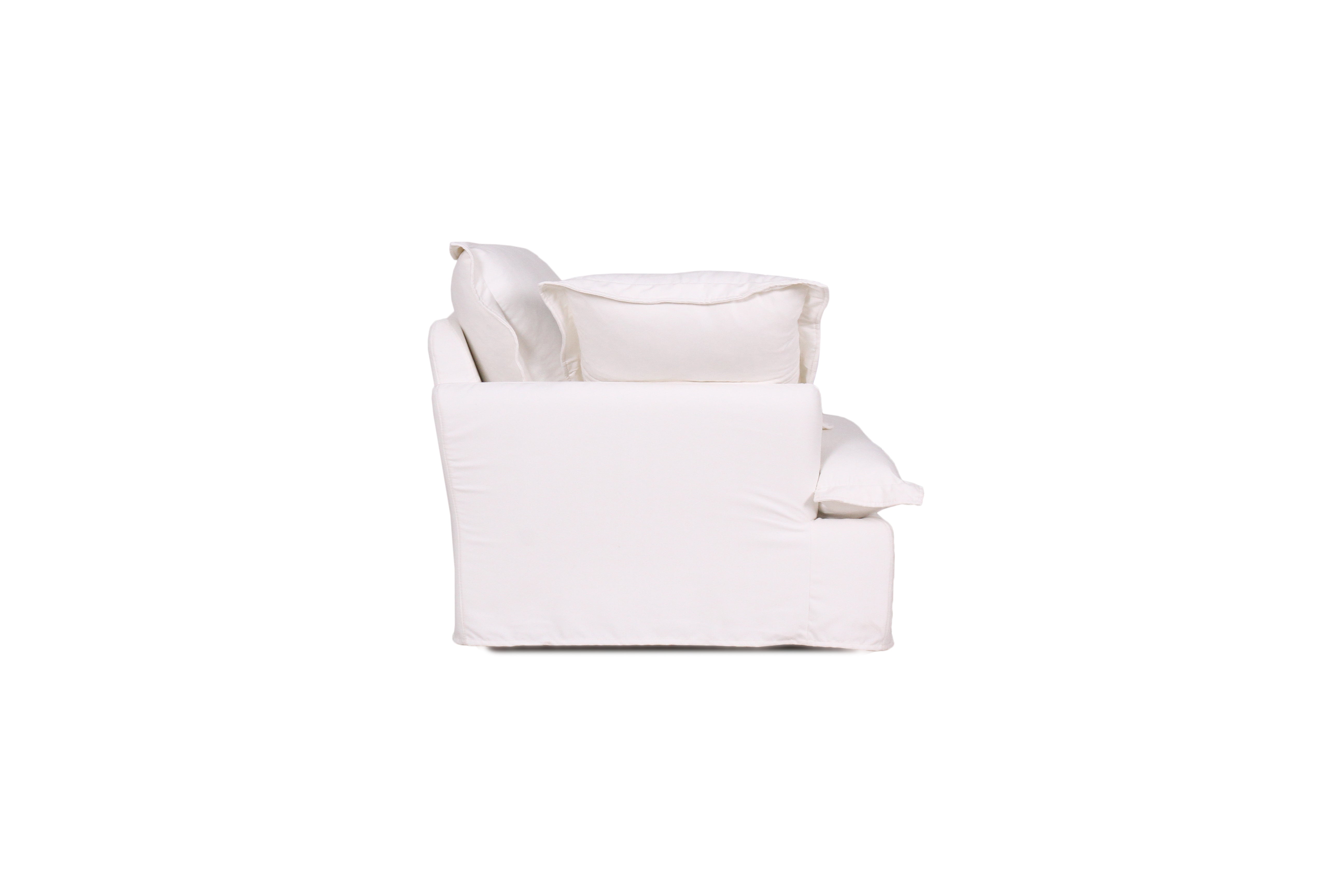 June | Oversized Cloud Slip Covered Armchair