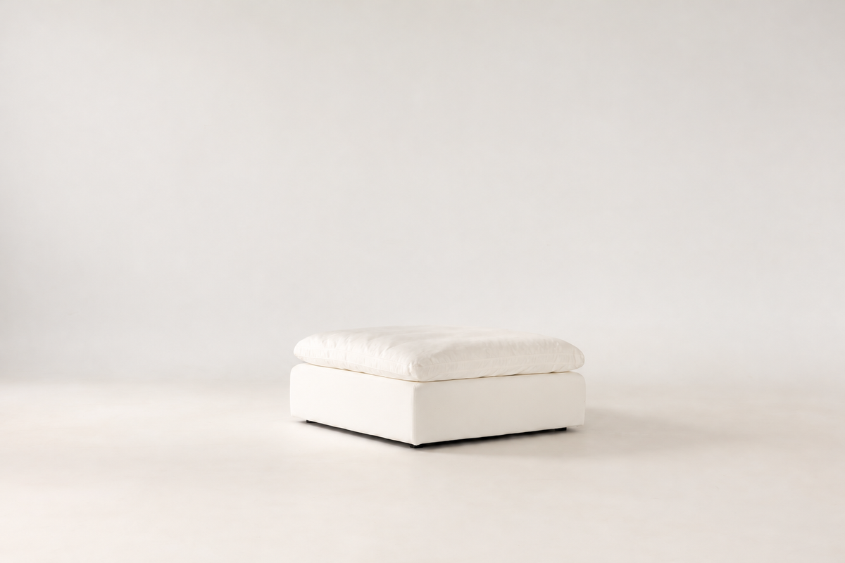 Cloud Classic ottoman in a studio space