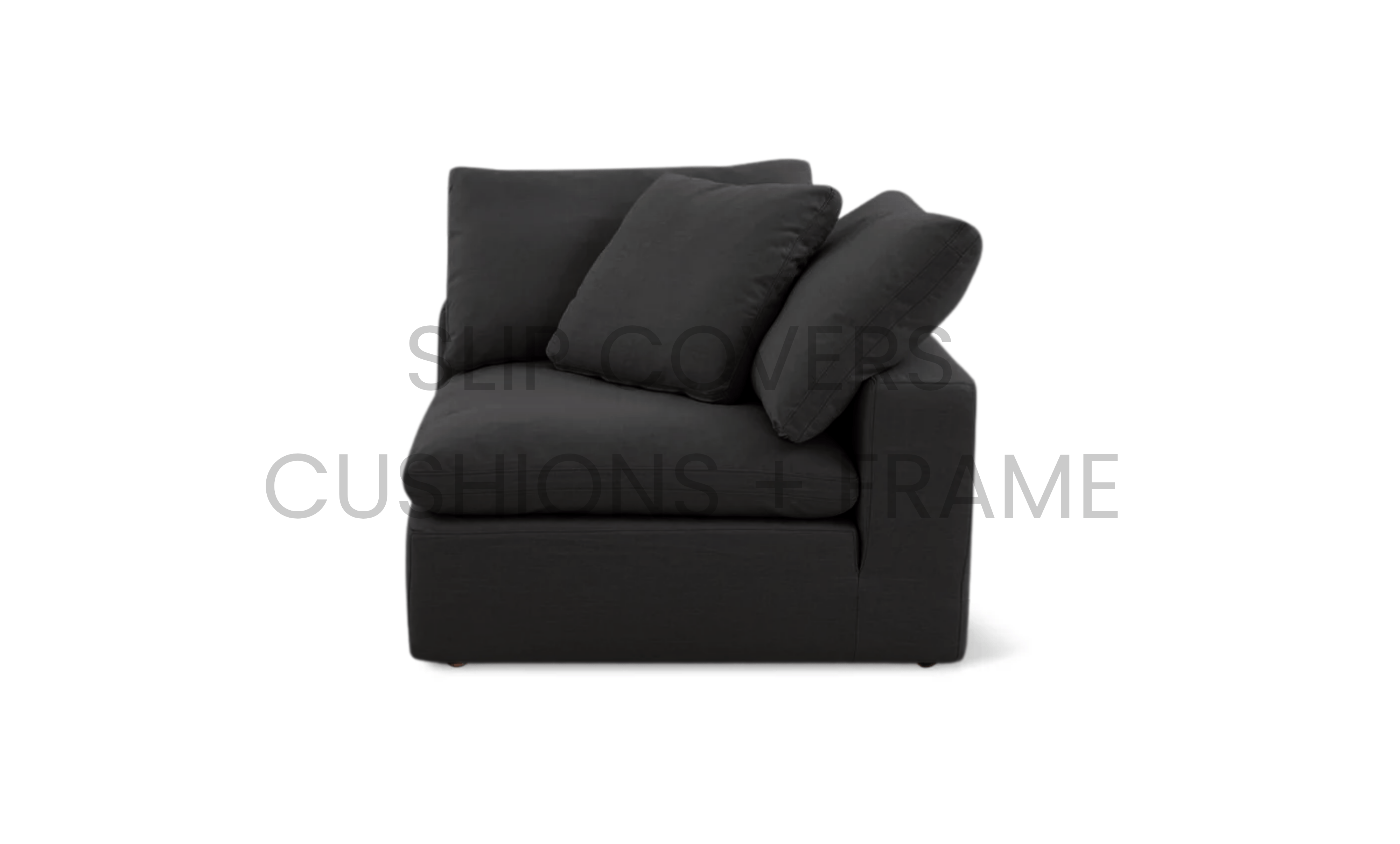 Couch Cover/ Slip Cover Only - Cloud Corner Chair | Feather Down