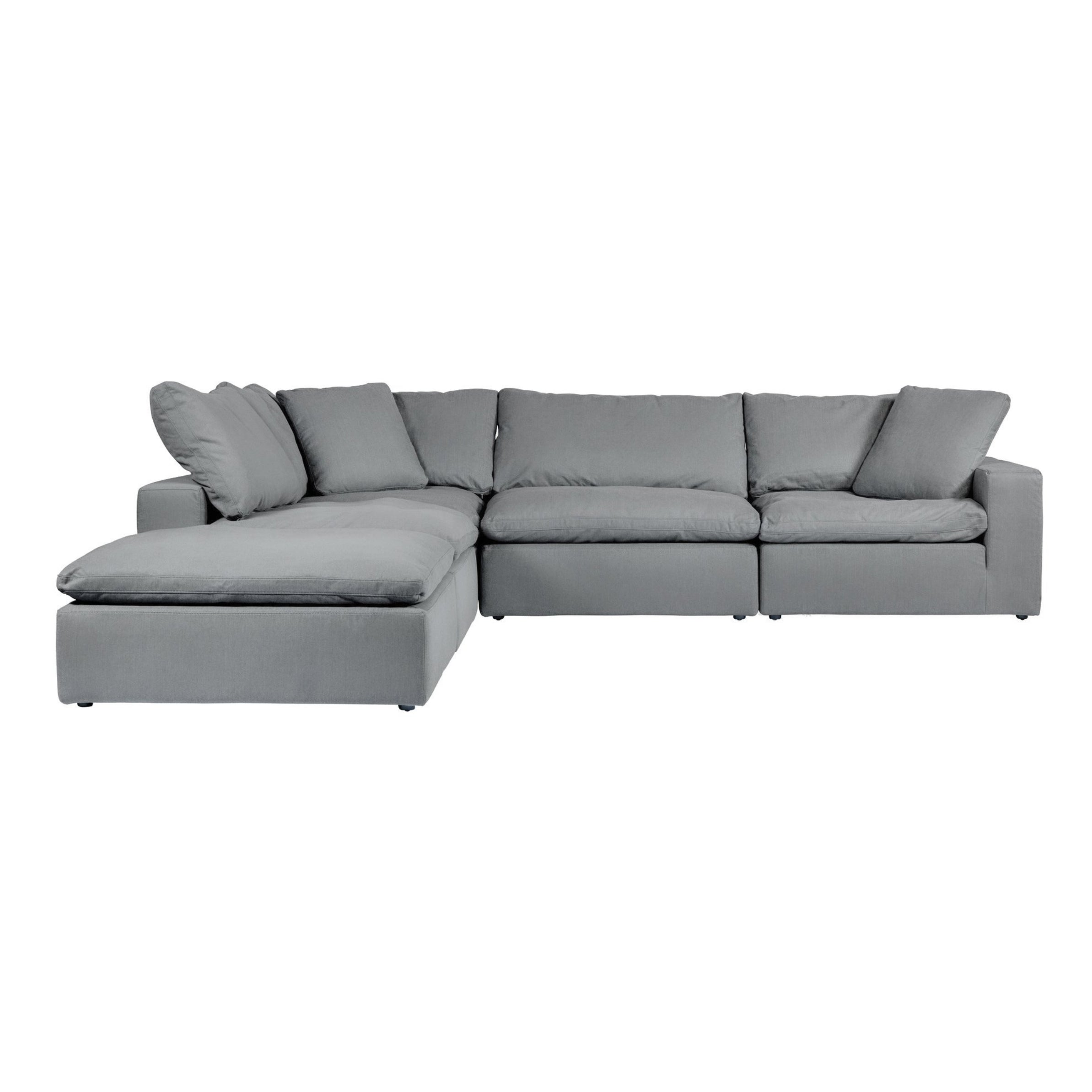 Cloud Classic | 5-Piece Modular Sofa (Includes Ottoman)