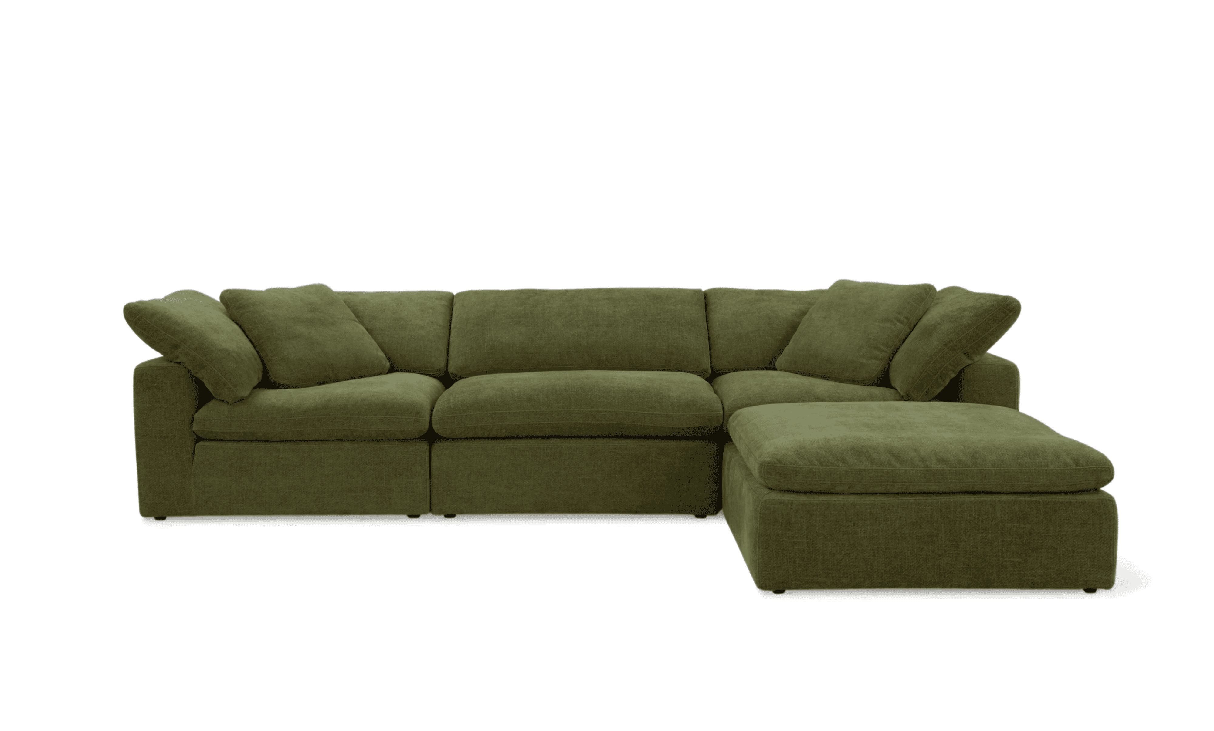 Cloud Classic | 4-Piece Modular Sofa (Includes Ottoman)/Chaise
