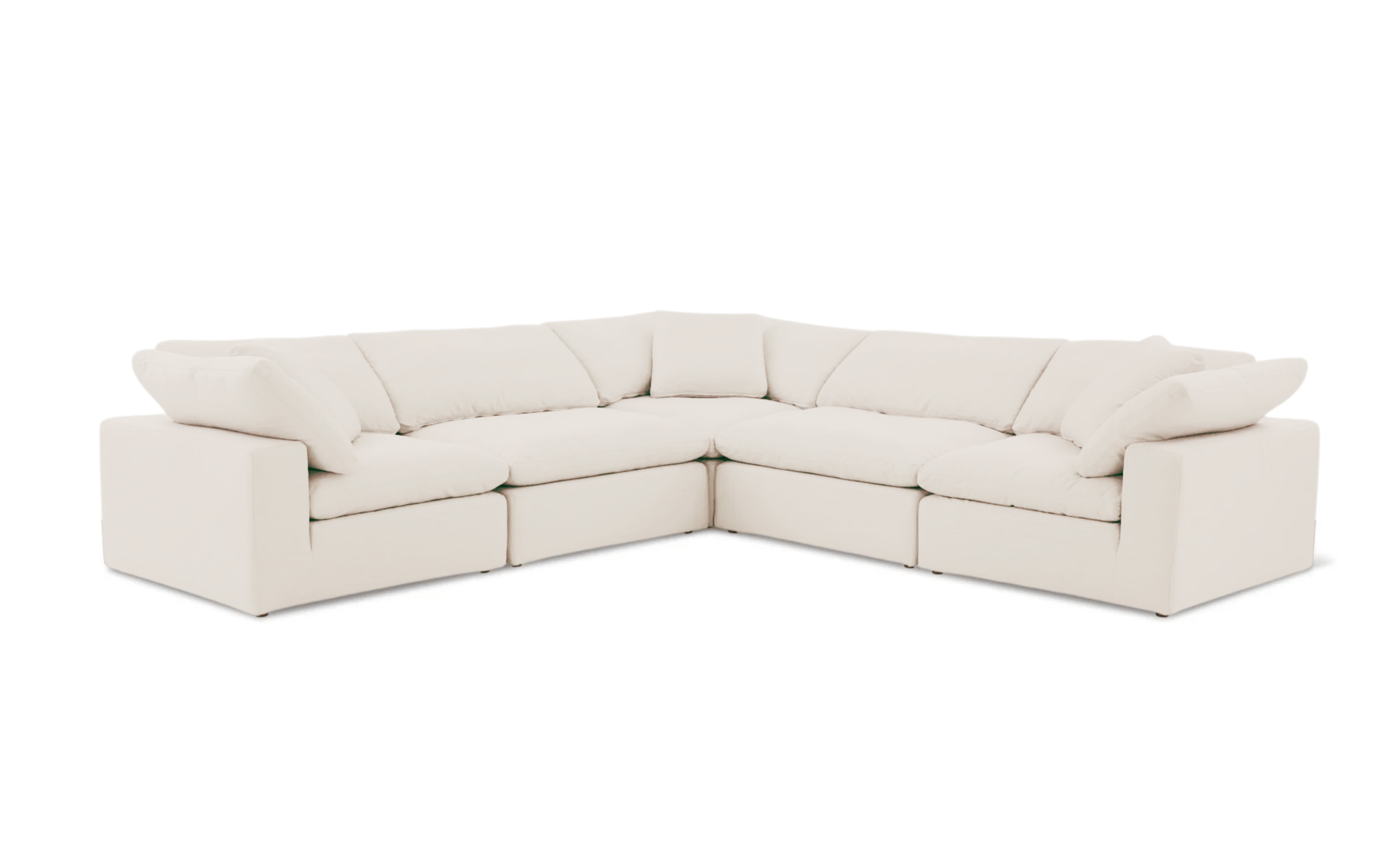 Cloud Classic | 5-Piece Closed Modular Sofa