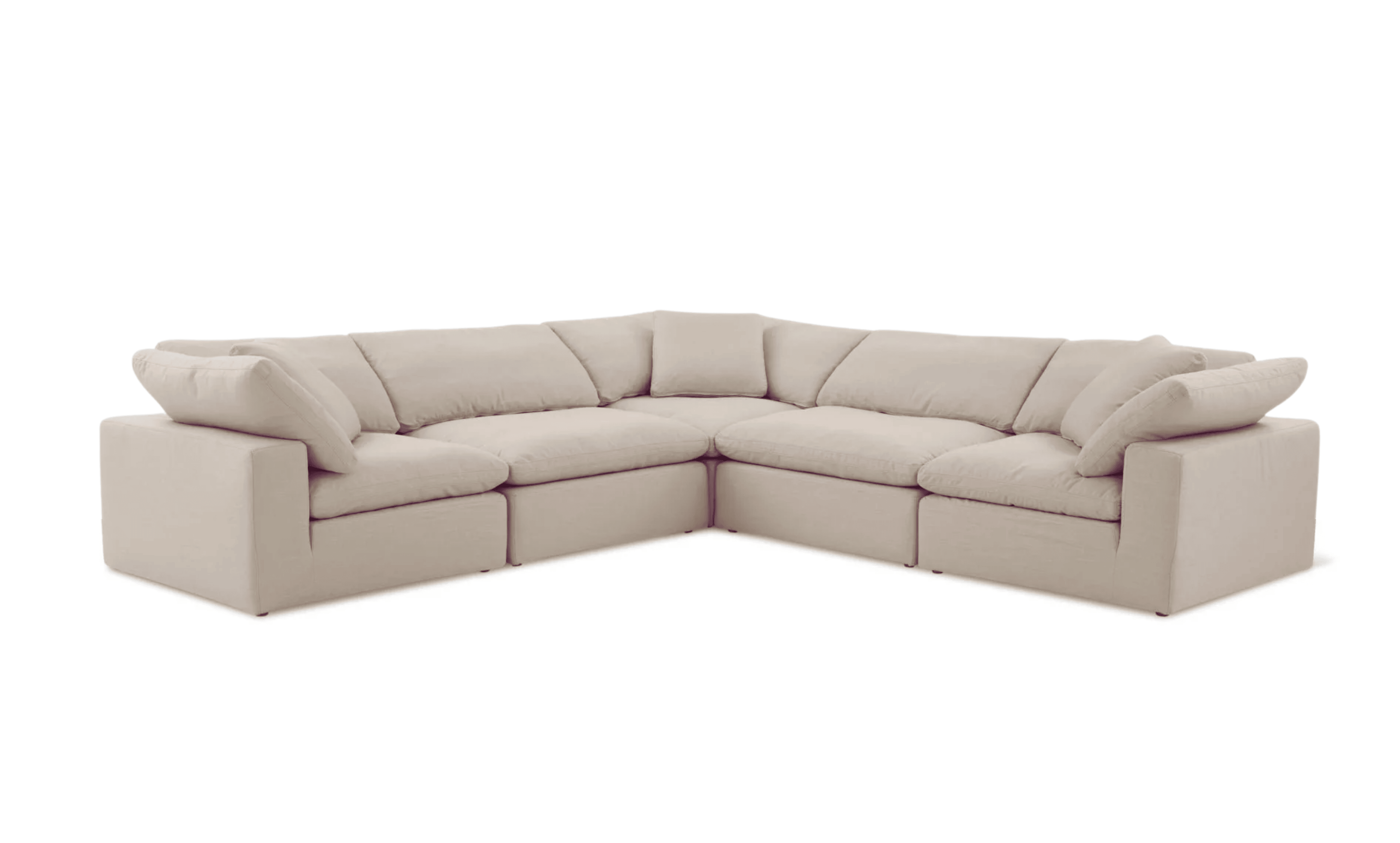 Cloud Classic | 5-Piece Closed Modular Sofa