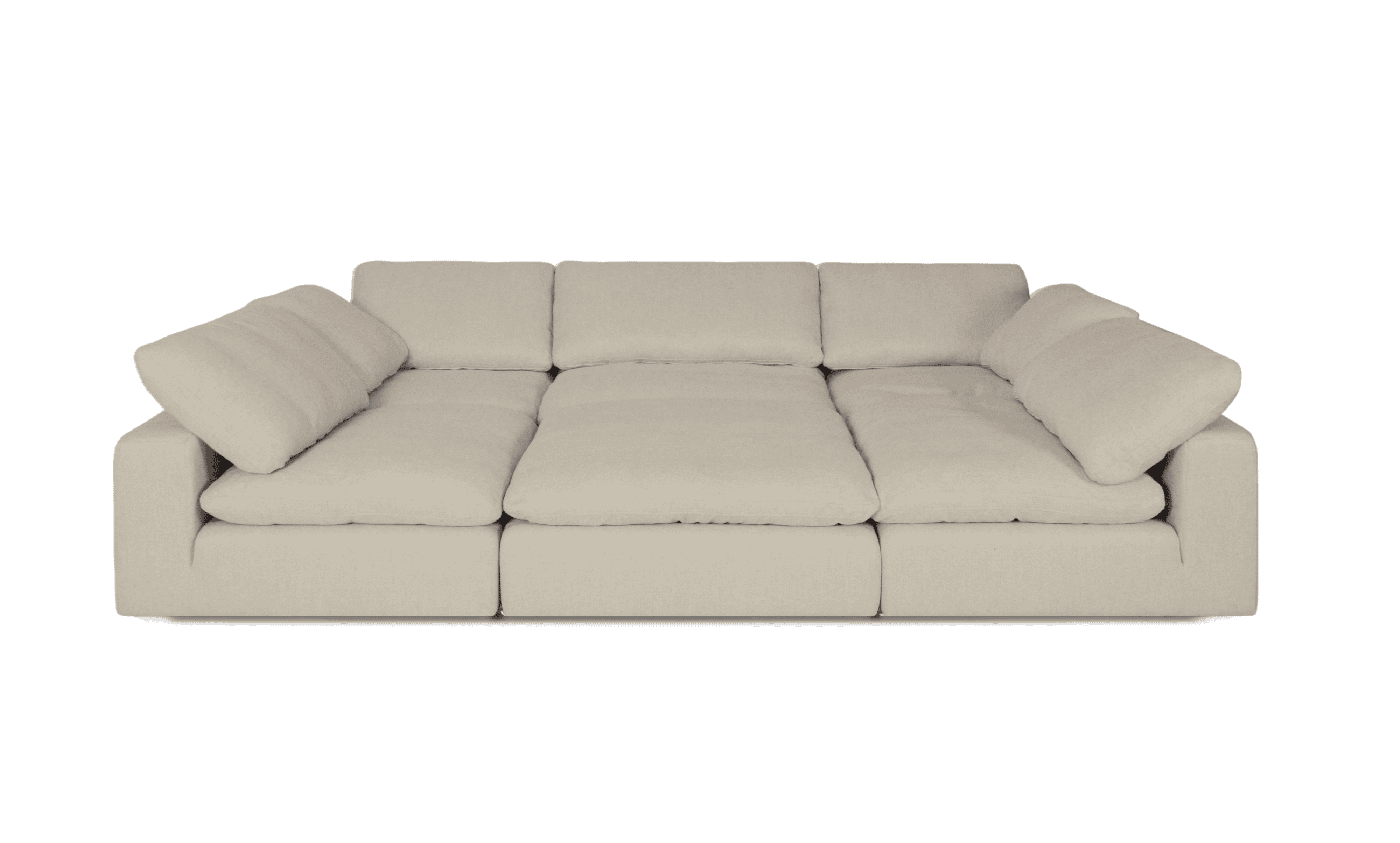 Cloud Classic | 6 Piece with Ottoman Pit Sectional