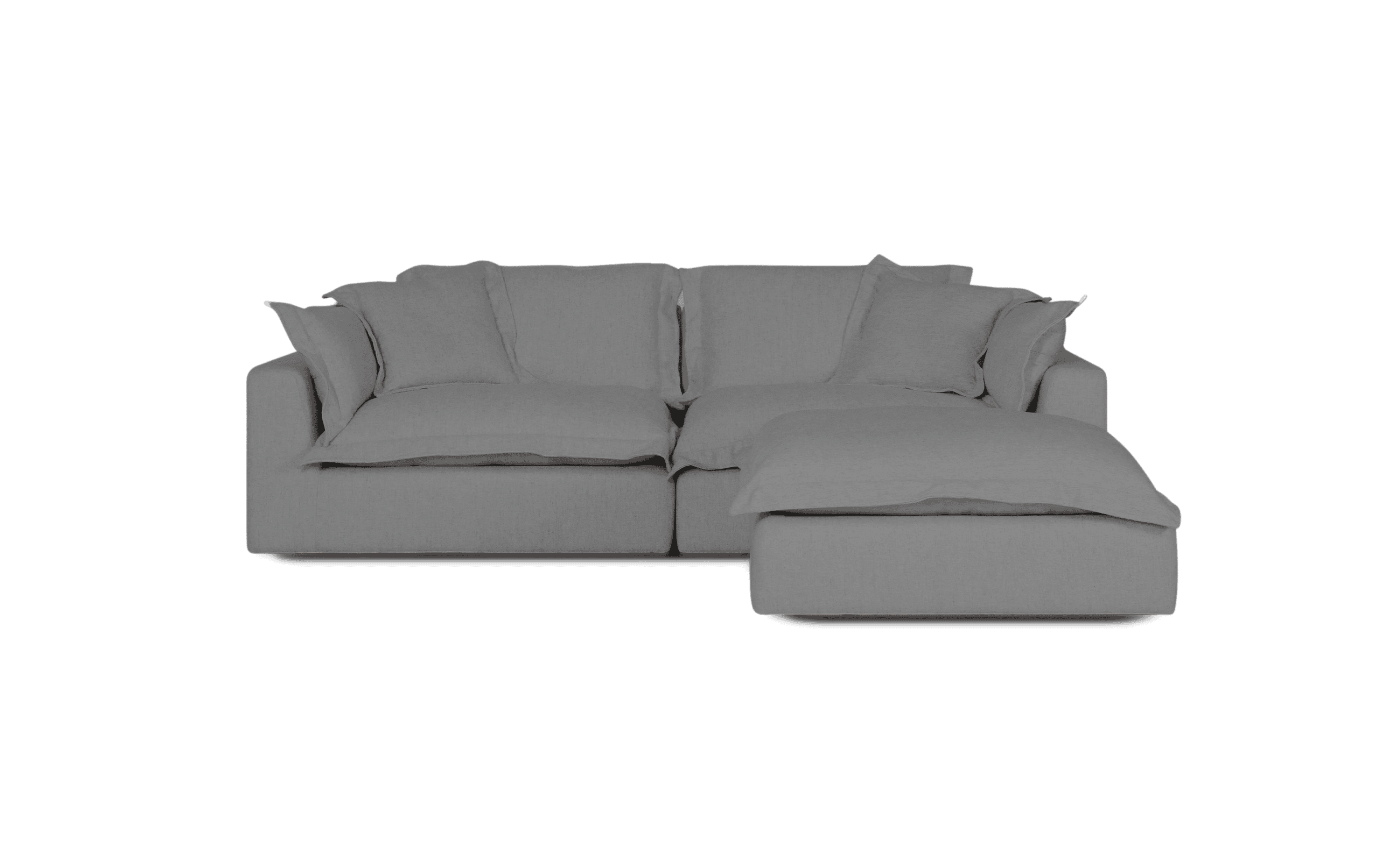 Cloud Cosy 3 Piece | Feather Cloud Modular Couch with Ottoman