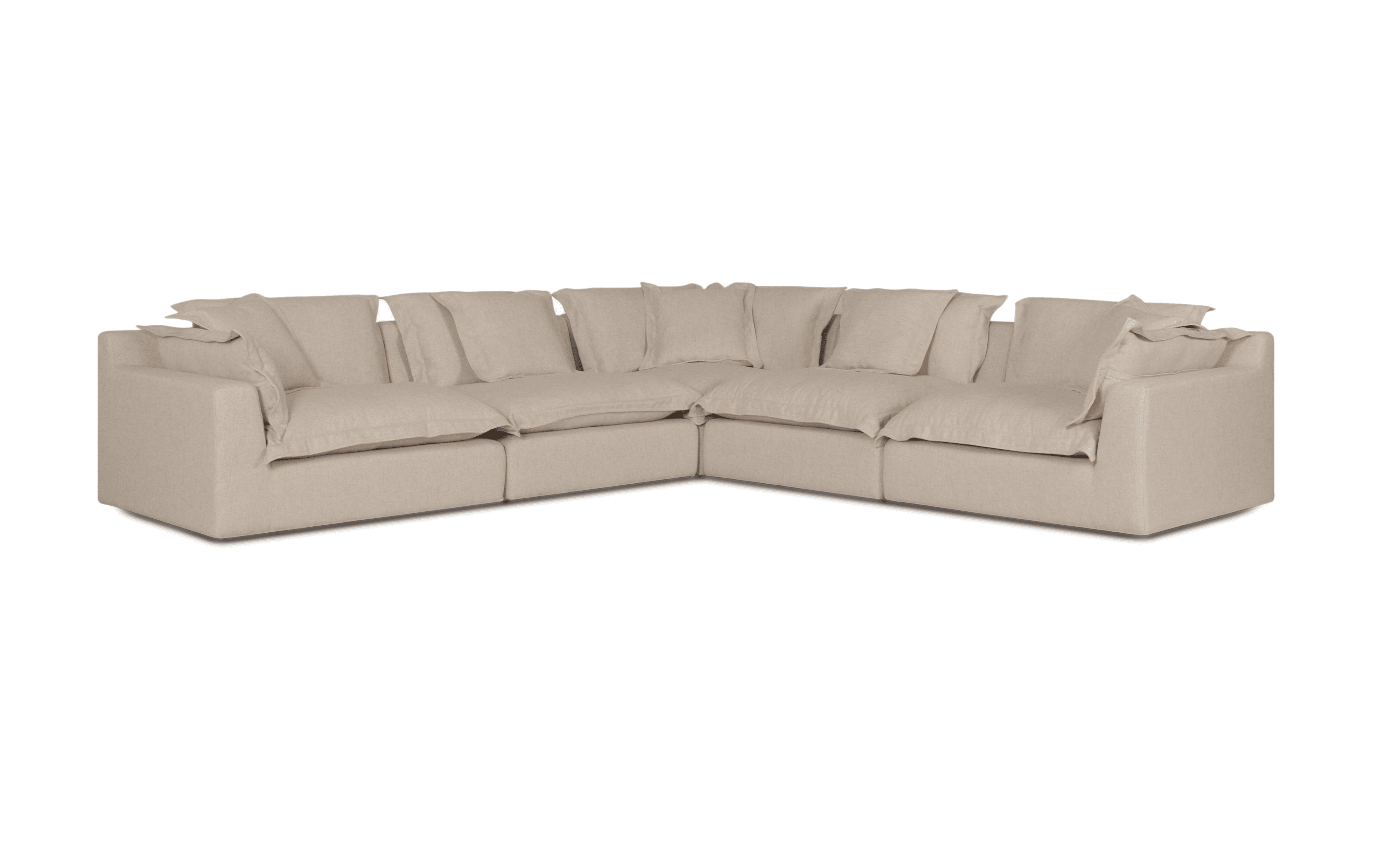 Cloud Cosy | Feather Cloud Modular Couch 5 Pcs Corner