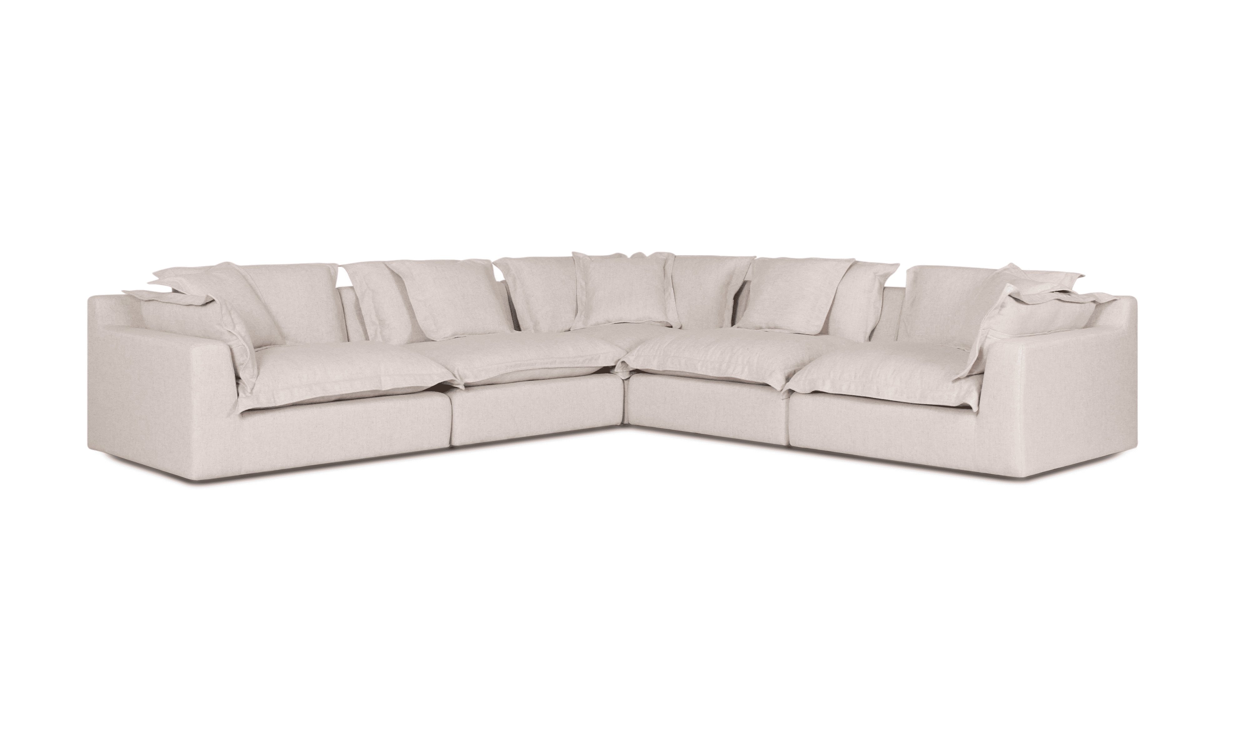 Cloud Cosy | Feather Cloud Modular Couch 5 Pcs Corner