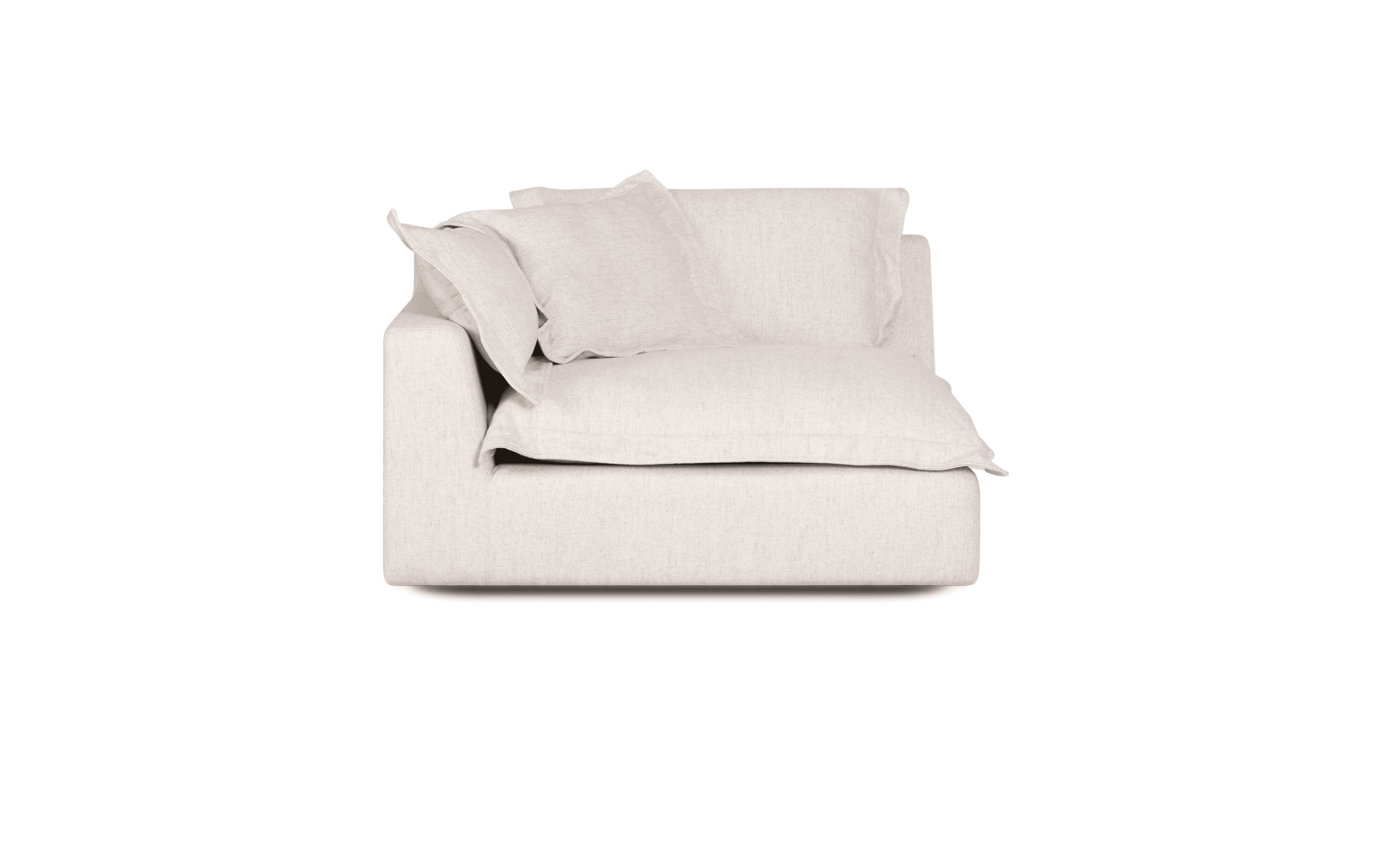 Cloud Cosy | Feather Cloud Modular Couch End Chair (Left)