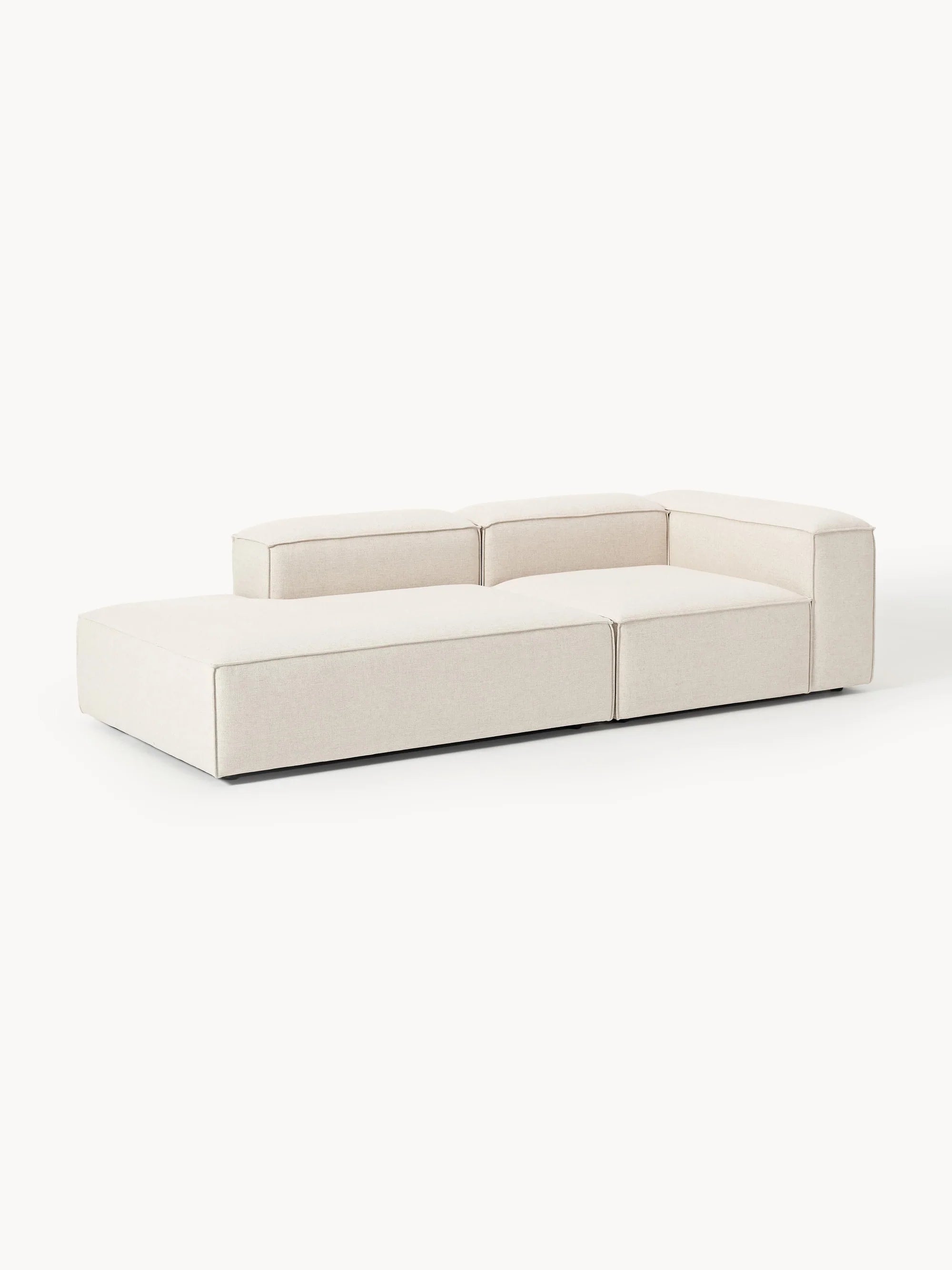 The Cube | 3 Seater Extended Chaise (Open)