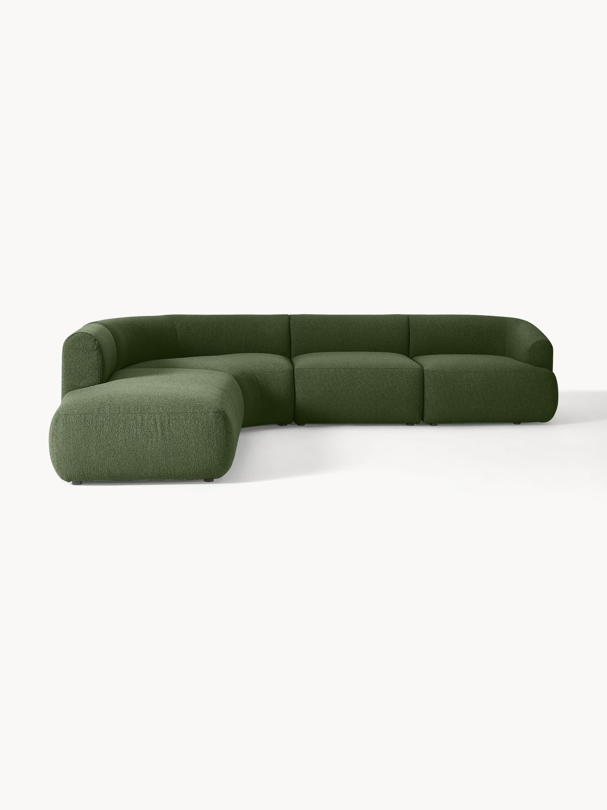Mason | Curved Corner Couch with Extended Chaise
