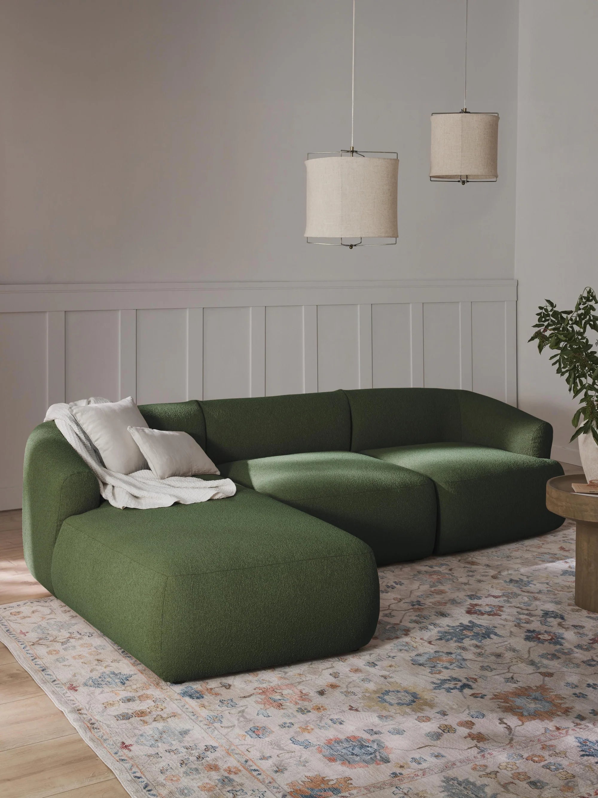 Mason | 3 Seater Curved Modular with Chaise