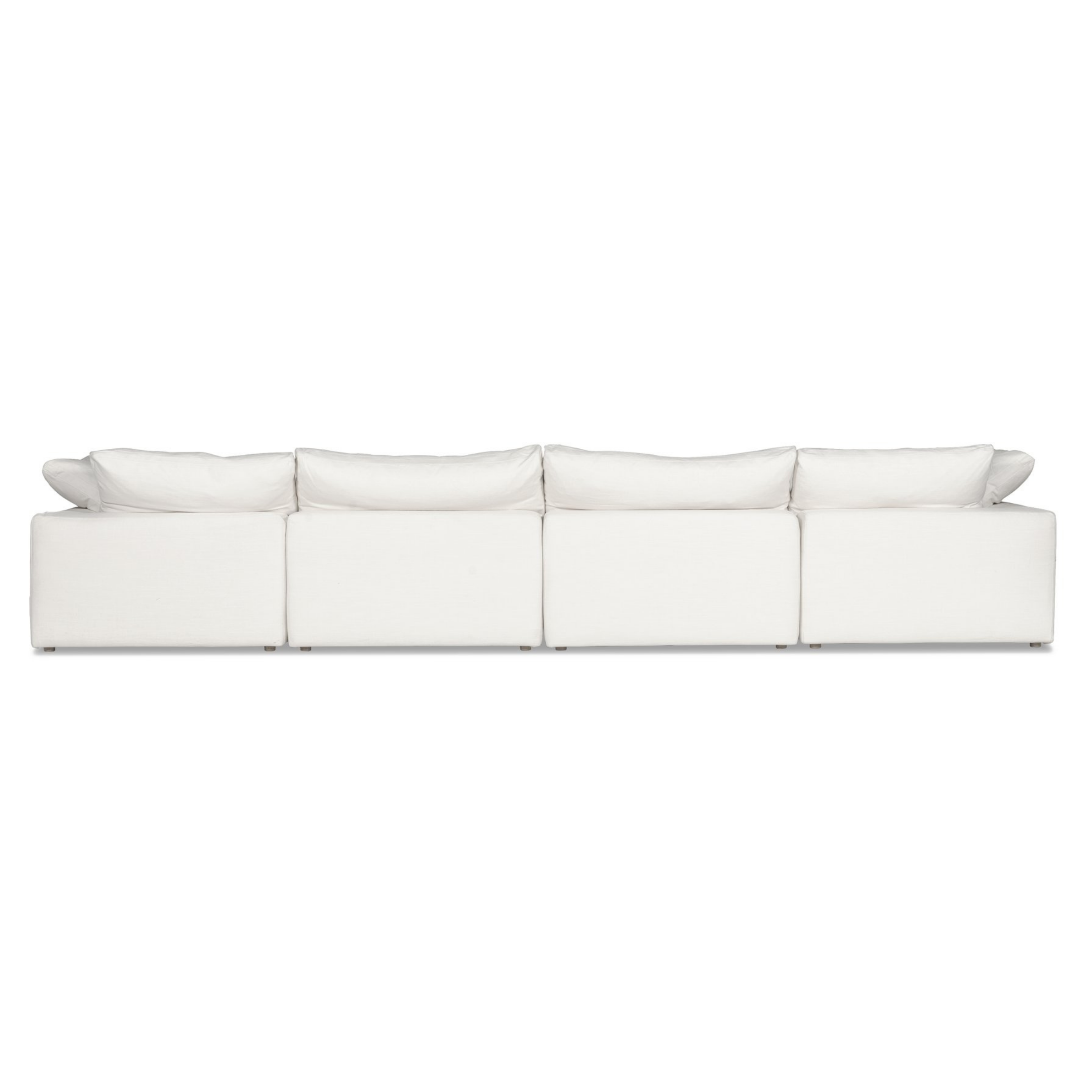Cloud | 6-Piece Modular Sofa (Includes 2 Ottomans) - Banana Home