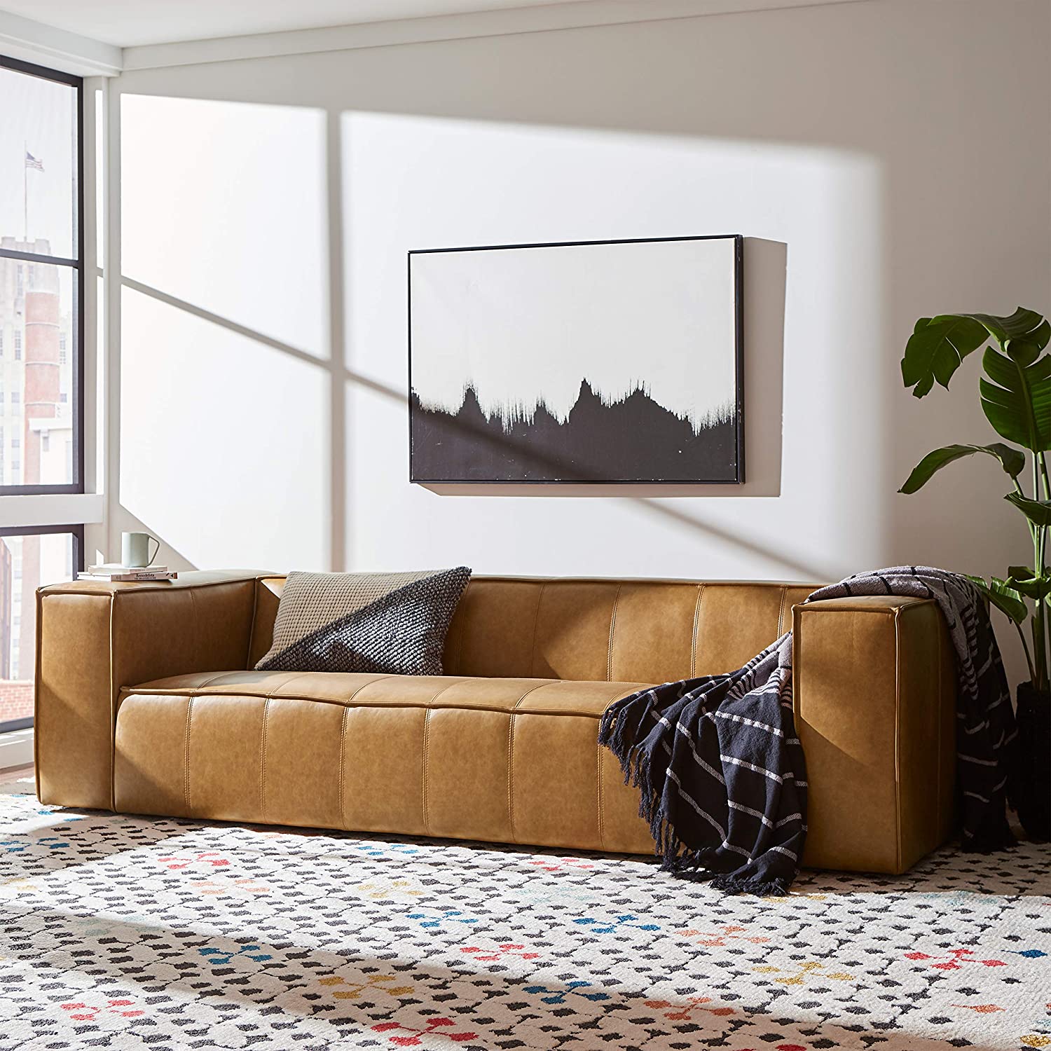 Baree | 3.5  Seater Sofa - Banana Home