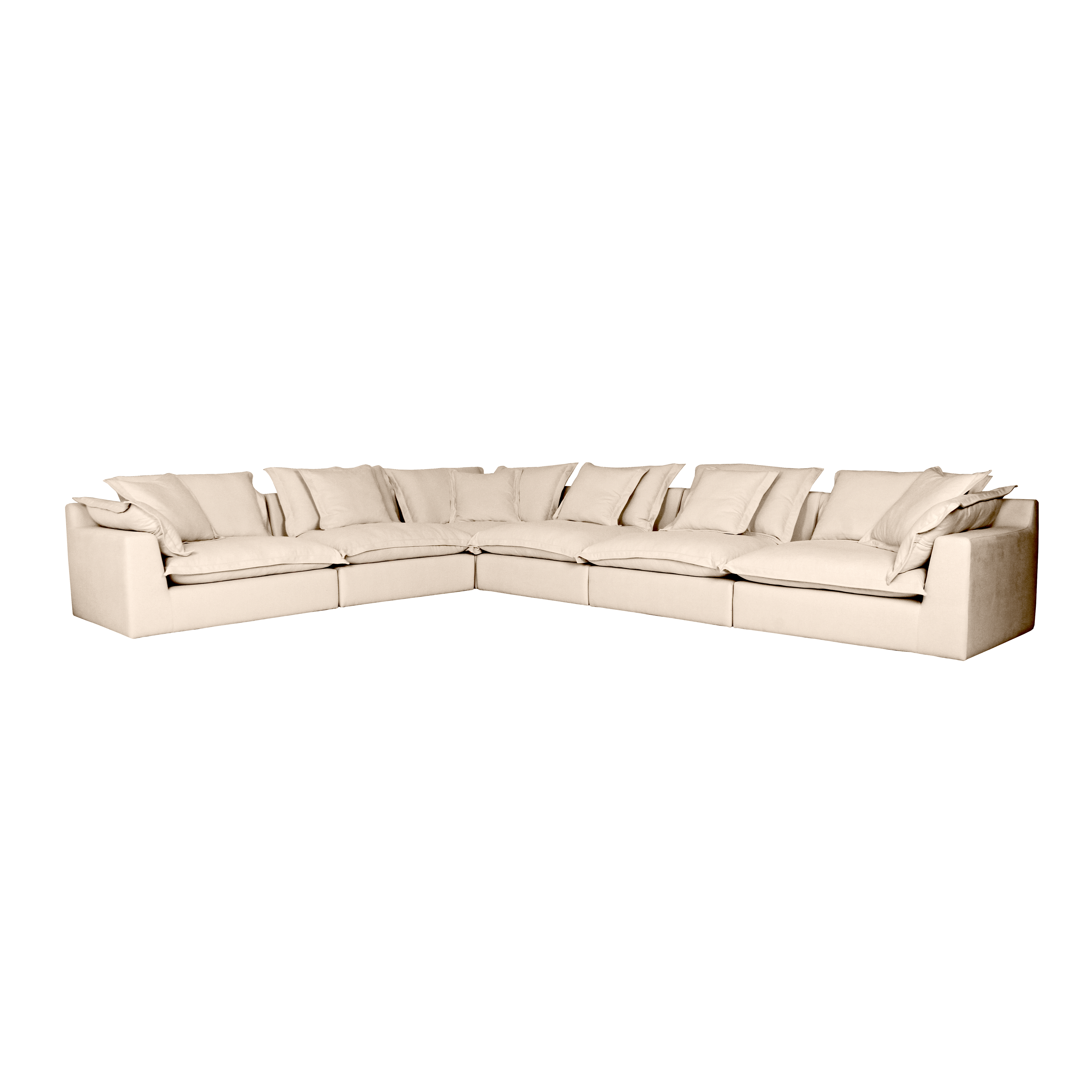 Cosy | Feather Cloud Modular Couch 6 Pcs Corner