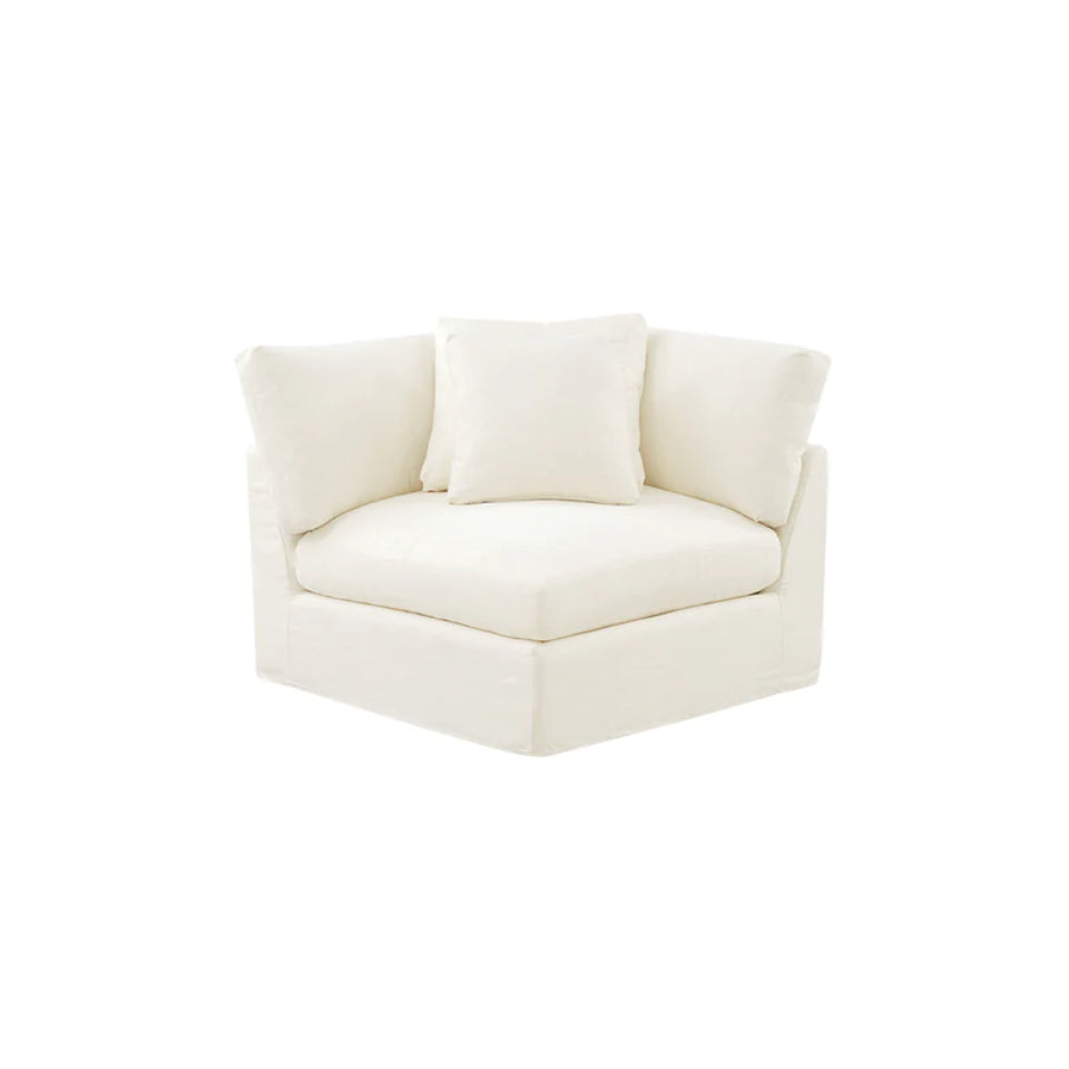 Bayside | Linen Feather Modular Couch Corner Chair/End Chair