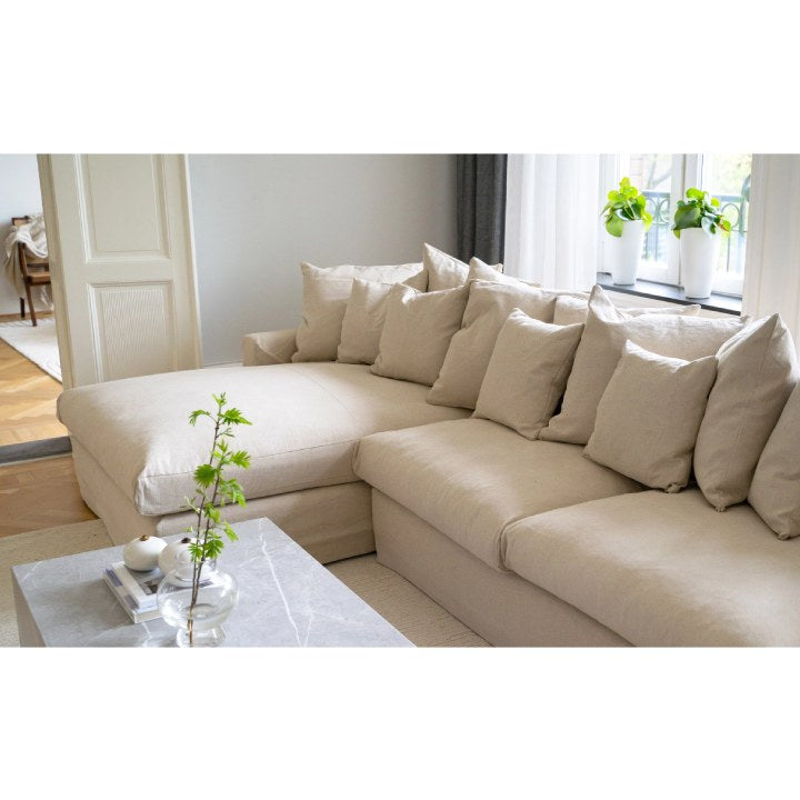 Hampton | Linen Feather Modular Sofa