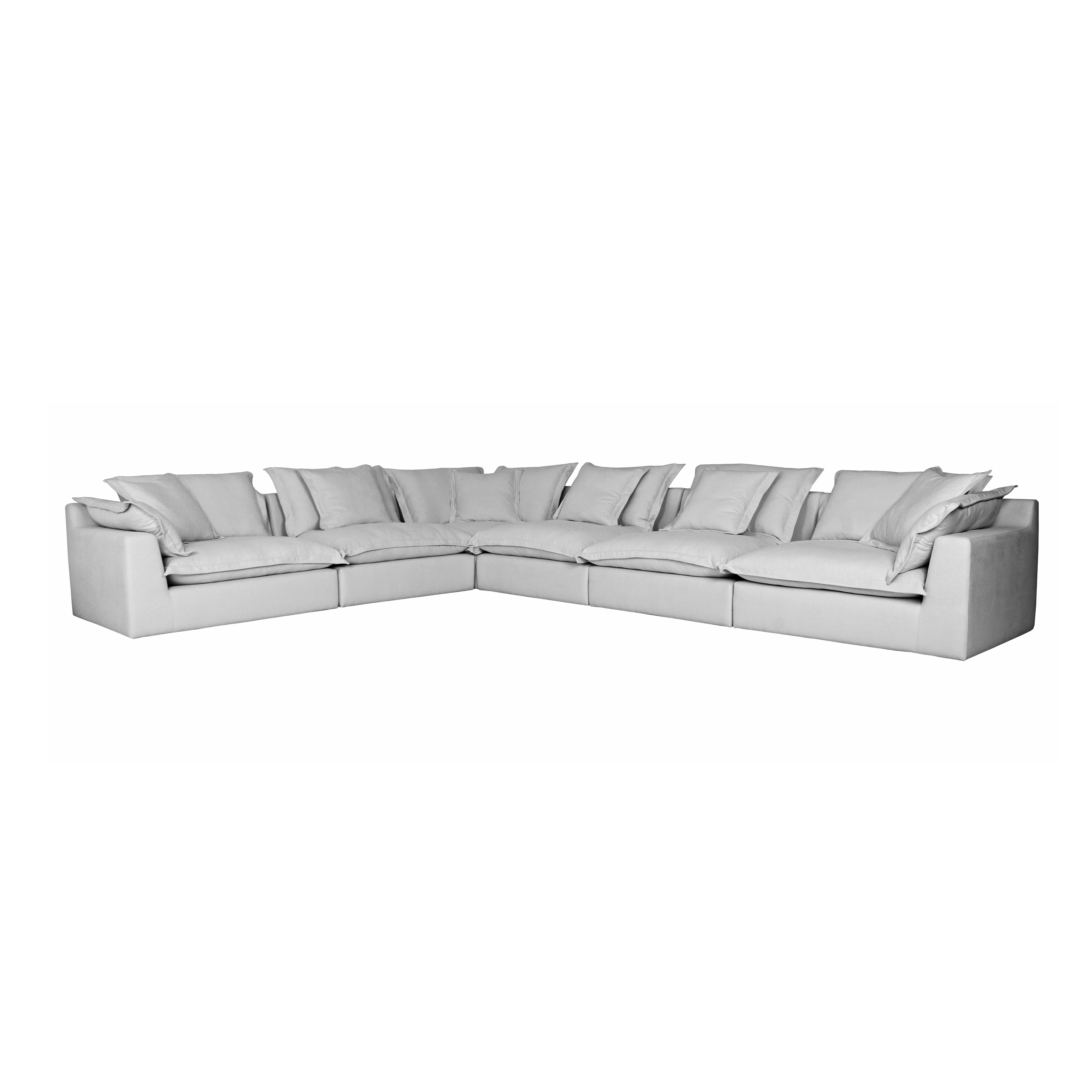 Cosy | Feather Cloud Modular Couch 6 Pcs Corner