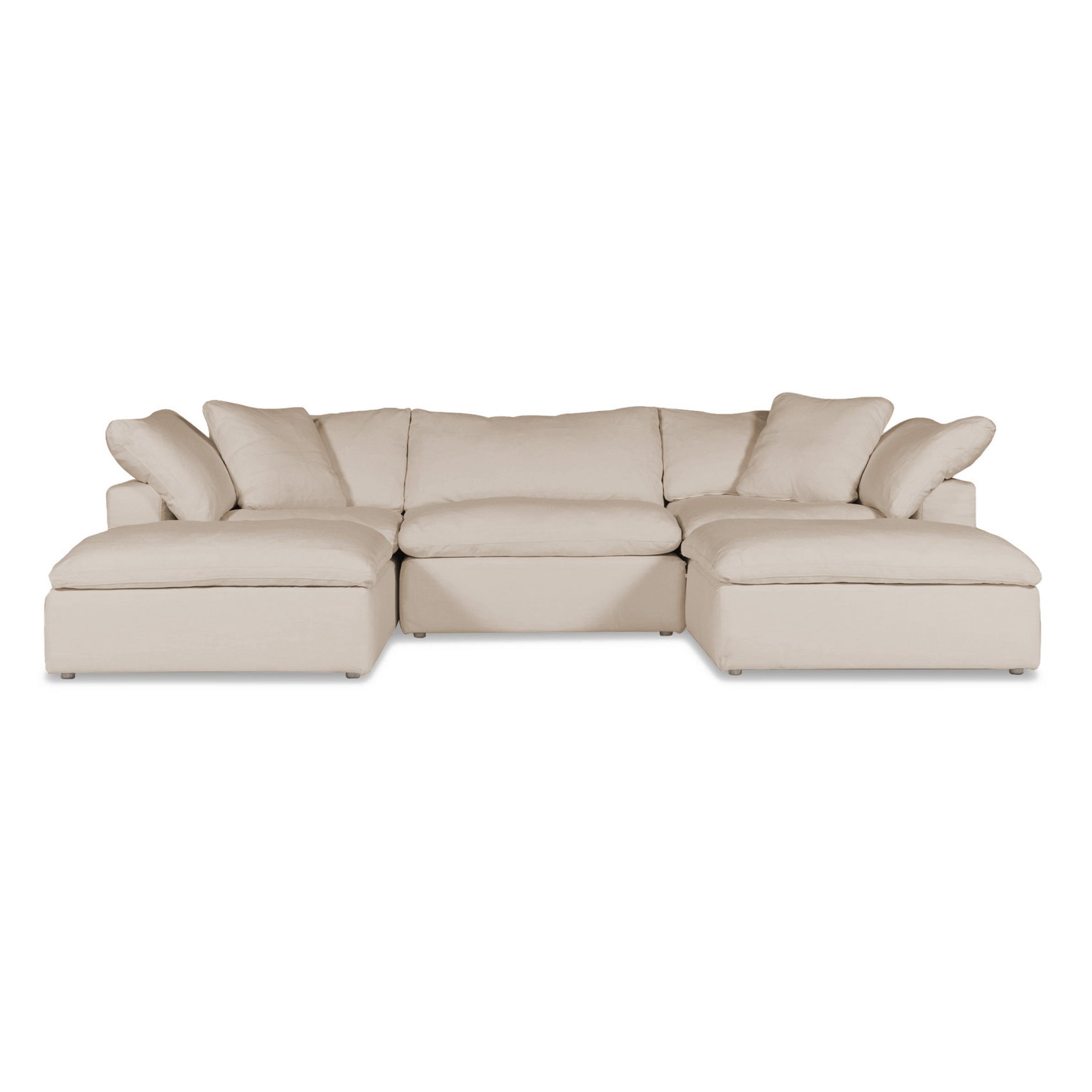 Cloud | 5-Piece Modular Sofa (Includes 2 Ottomans)