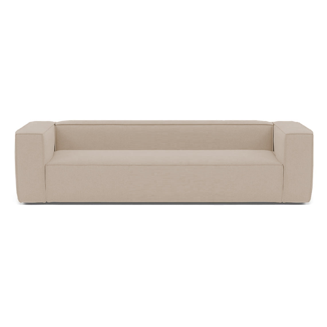 Baree | Fabric 3.5 Seater Boxy Sofa