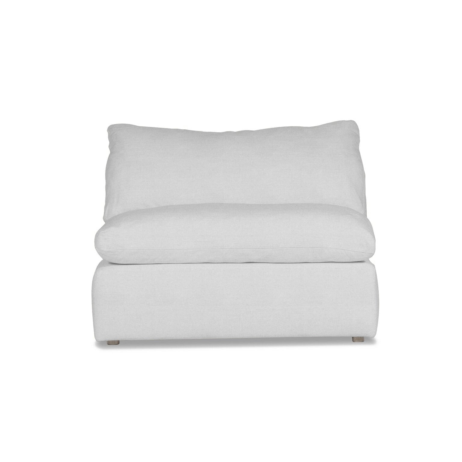 Cloud Armless Chair | Feather Down