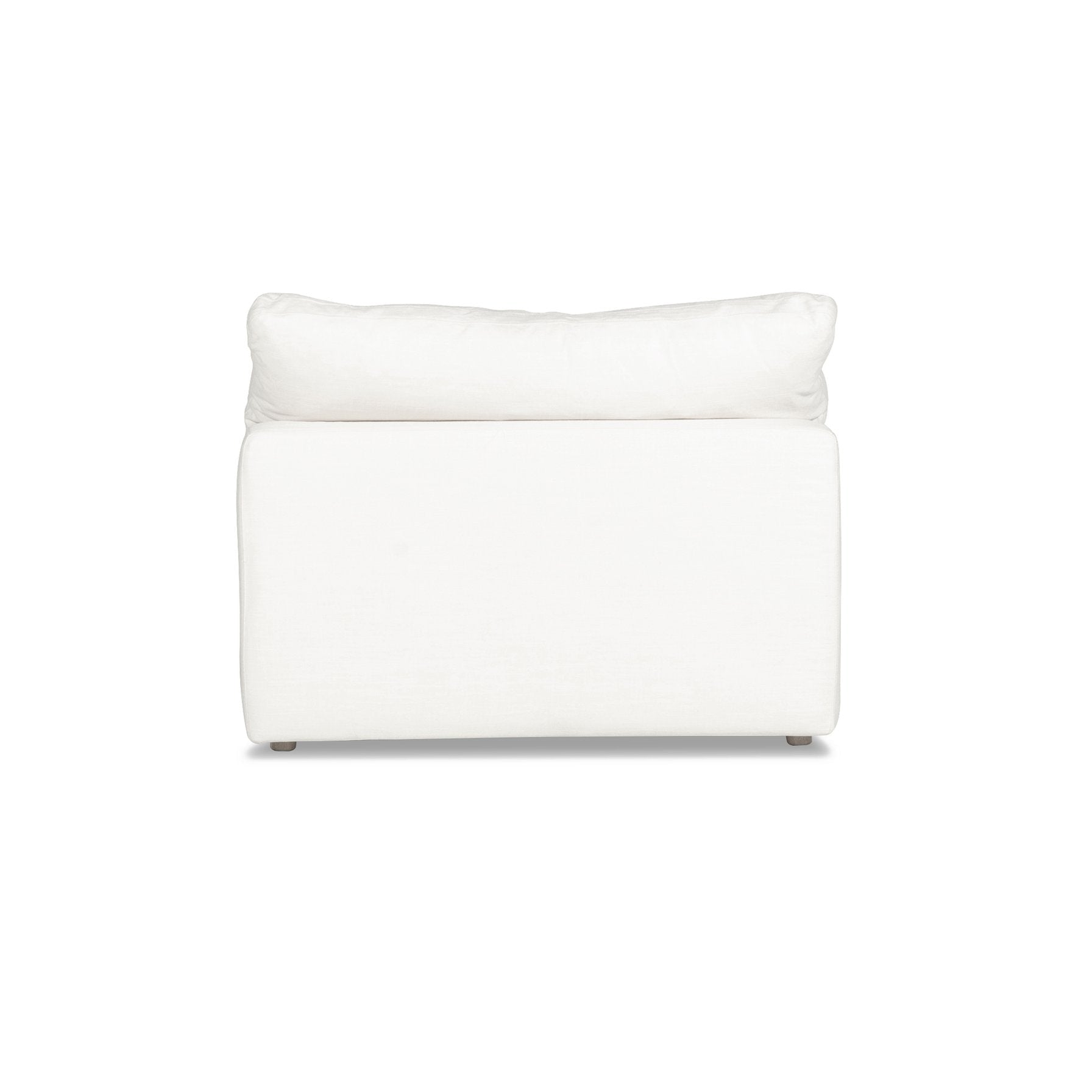 Cloud Armless Chair | Feather Down - Banana Home