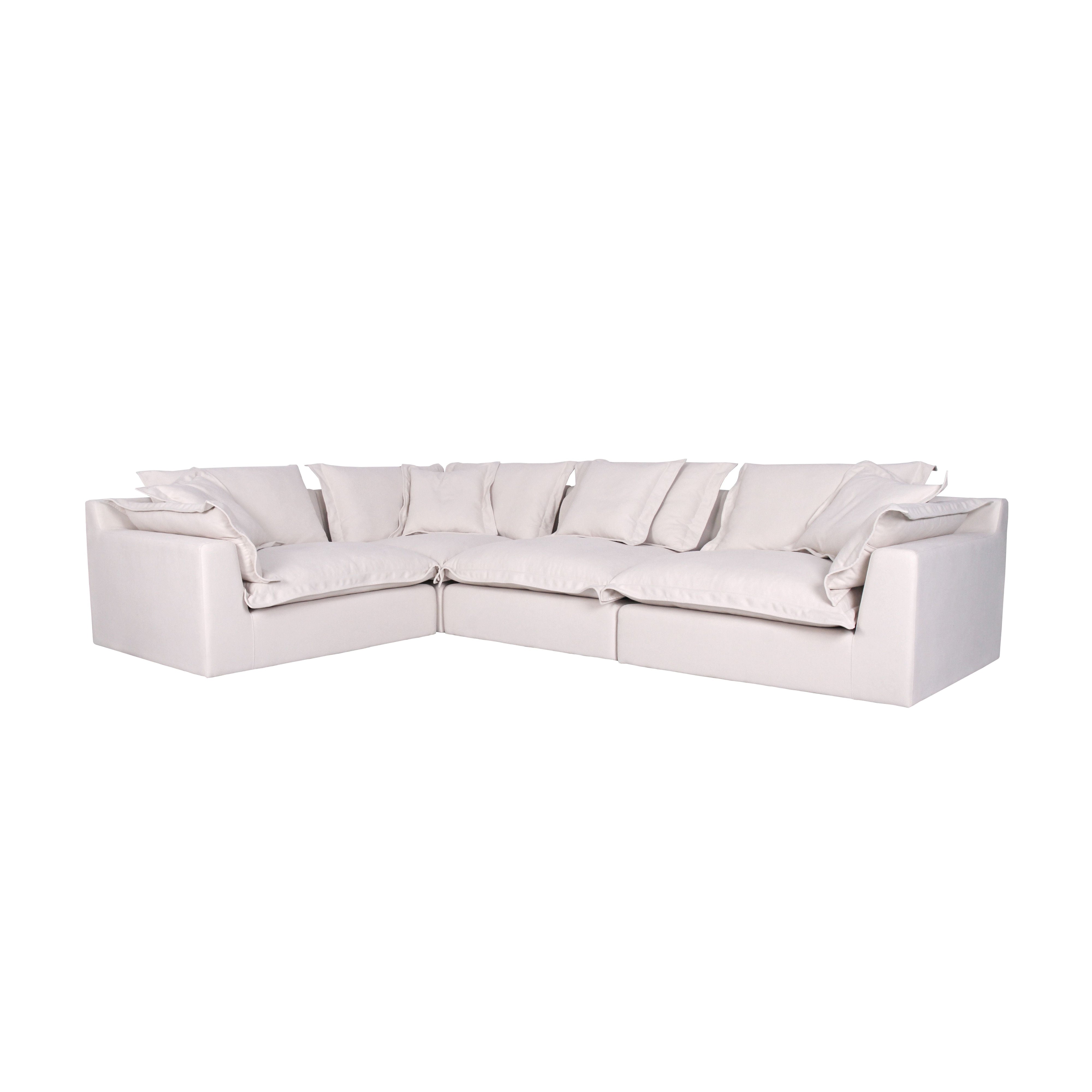 Cosy | Feather Cloud Modular Couch 4 Pcs Corner