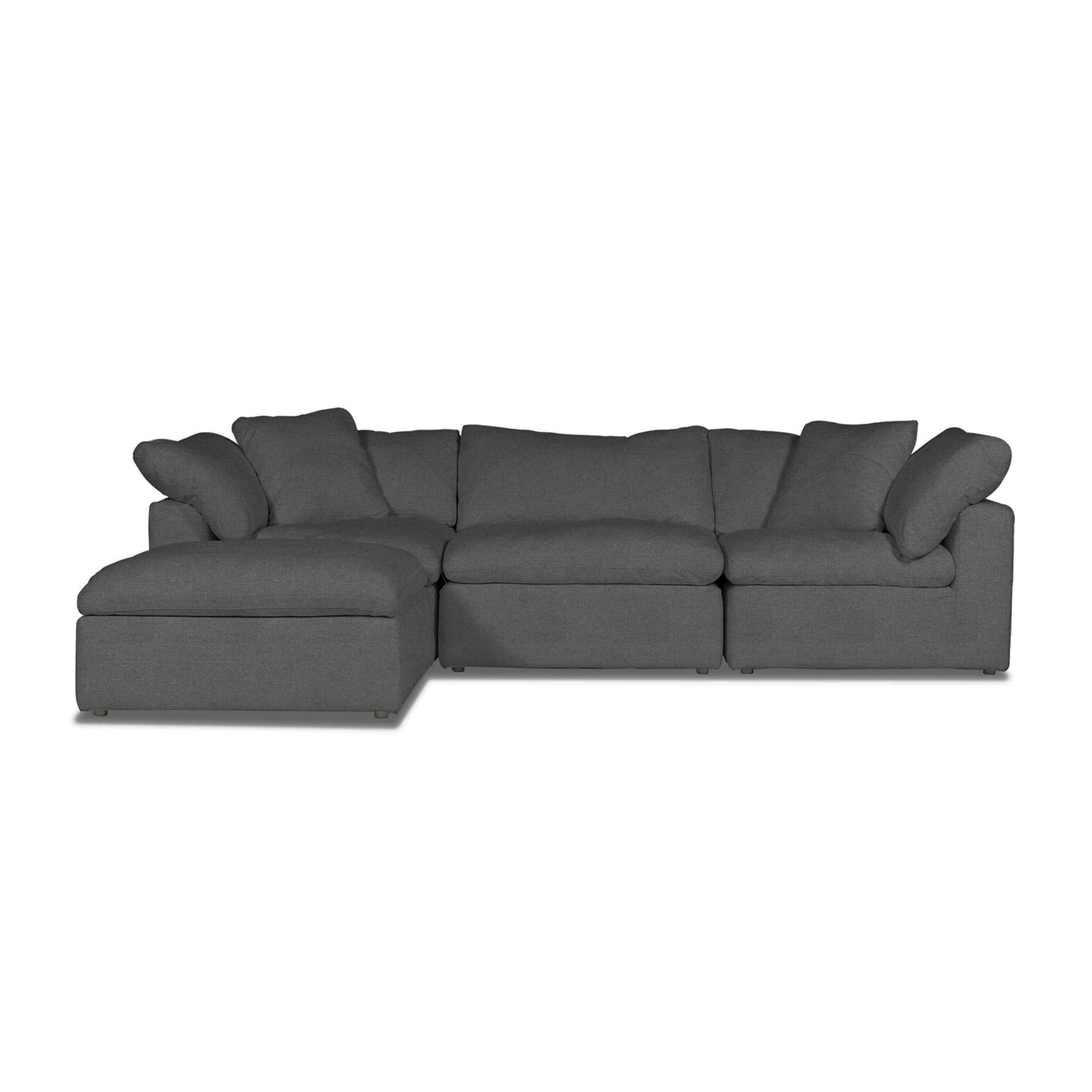 Cloud | 4-Piece Modular Sofa (Includes Ottoman)