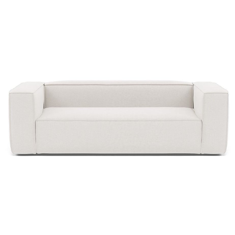 Baree | Fabric 3 Seater Boxy Sofa